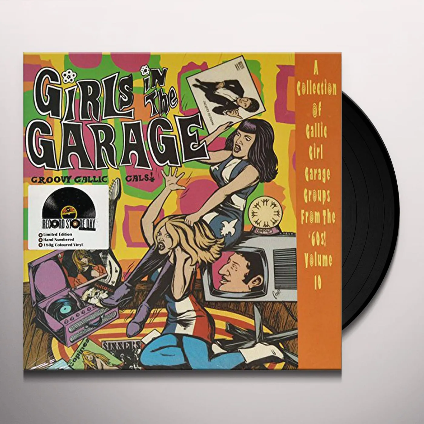 Girls In The Garage - Groovy Gallic Gals 10 / Var