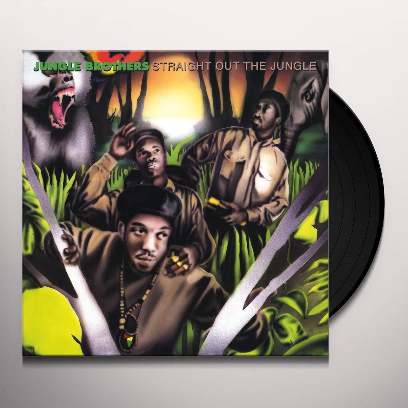 Jungle Brothers Straight Out The Jungle Vinyl Record