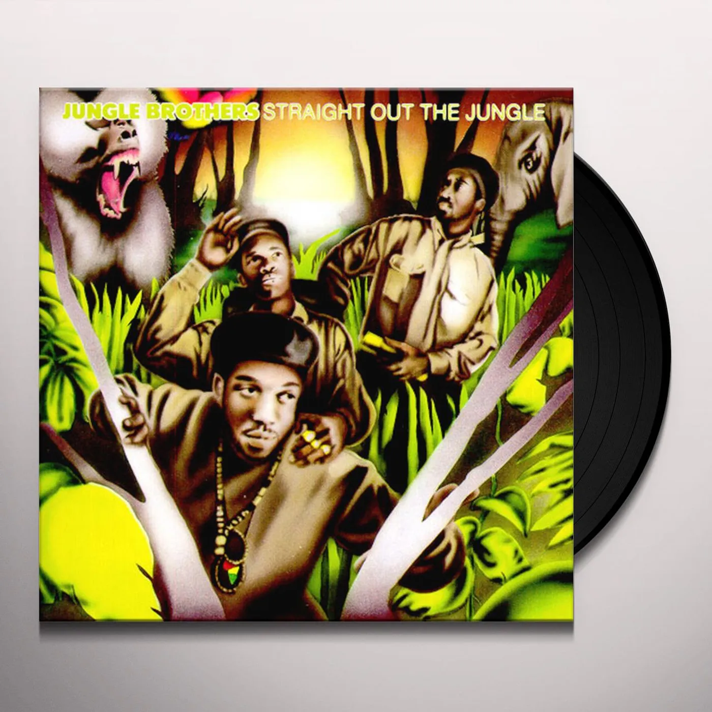 Jungle Brothers Straight Out The Jungle Vinyl Record