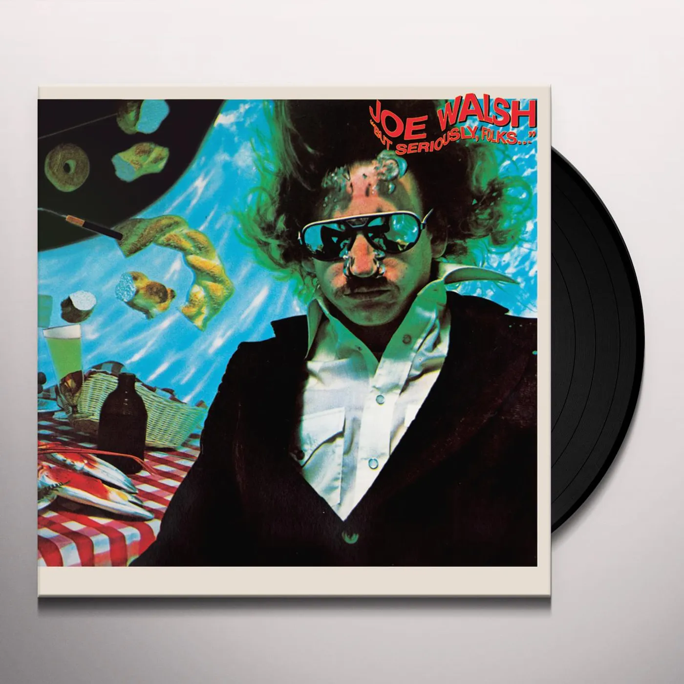 Joe Walsh BUT SERIOUSLY FOLKS Vinyl Record