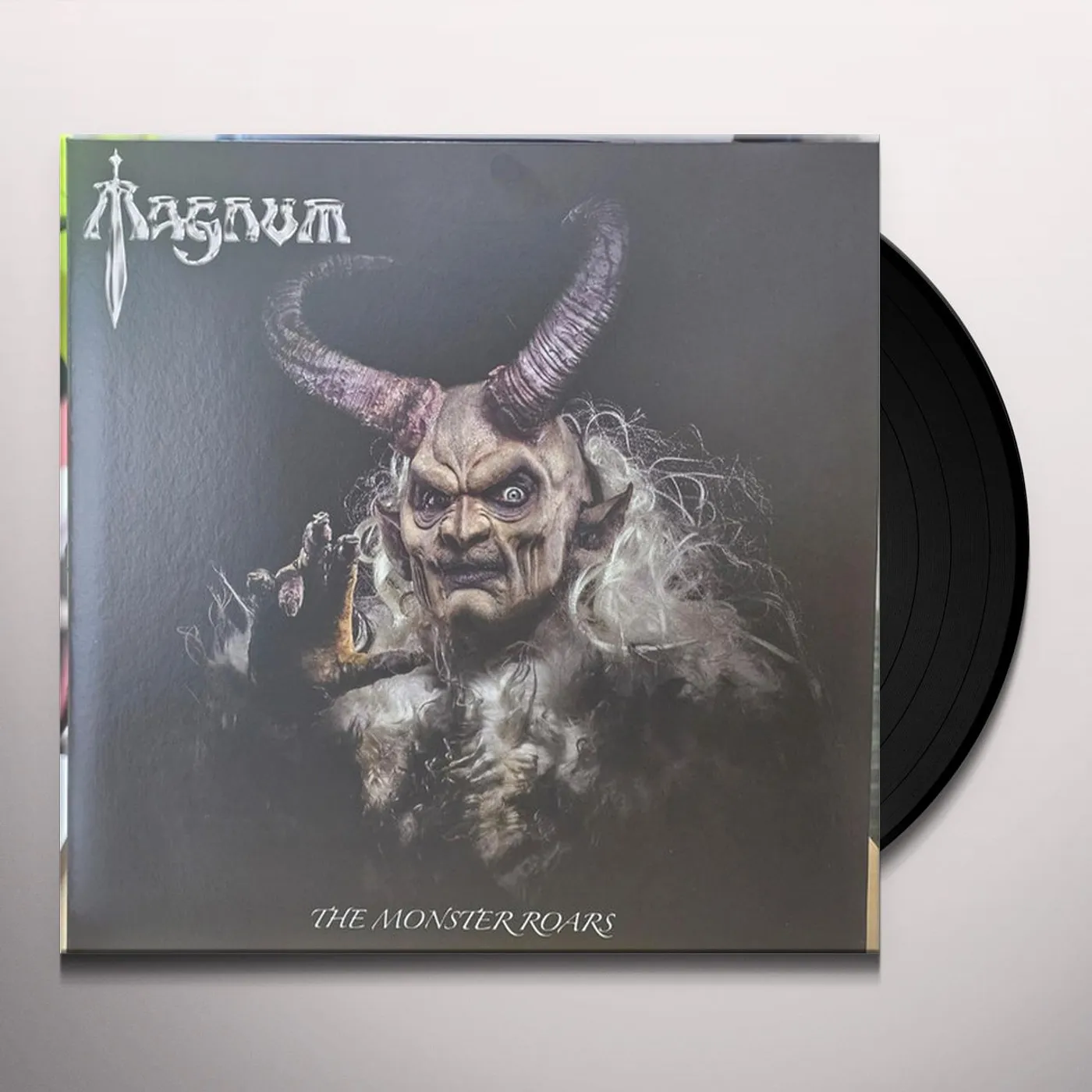 Magnum LP - The Monster Roars (2Lp White/Back Marbled Vinyl)