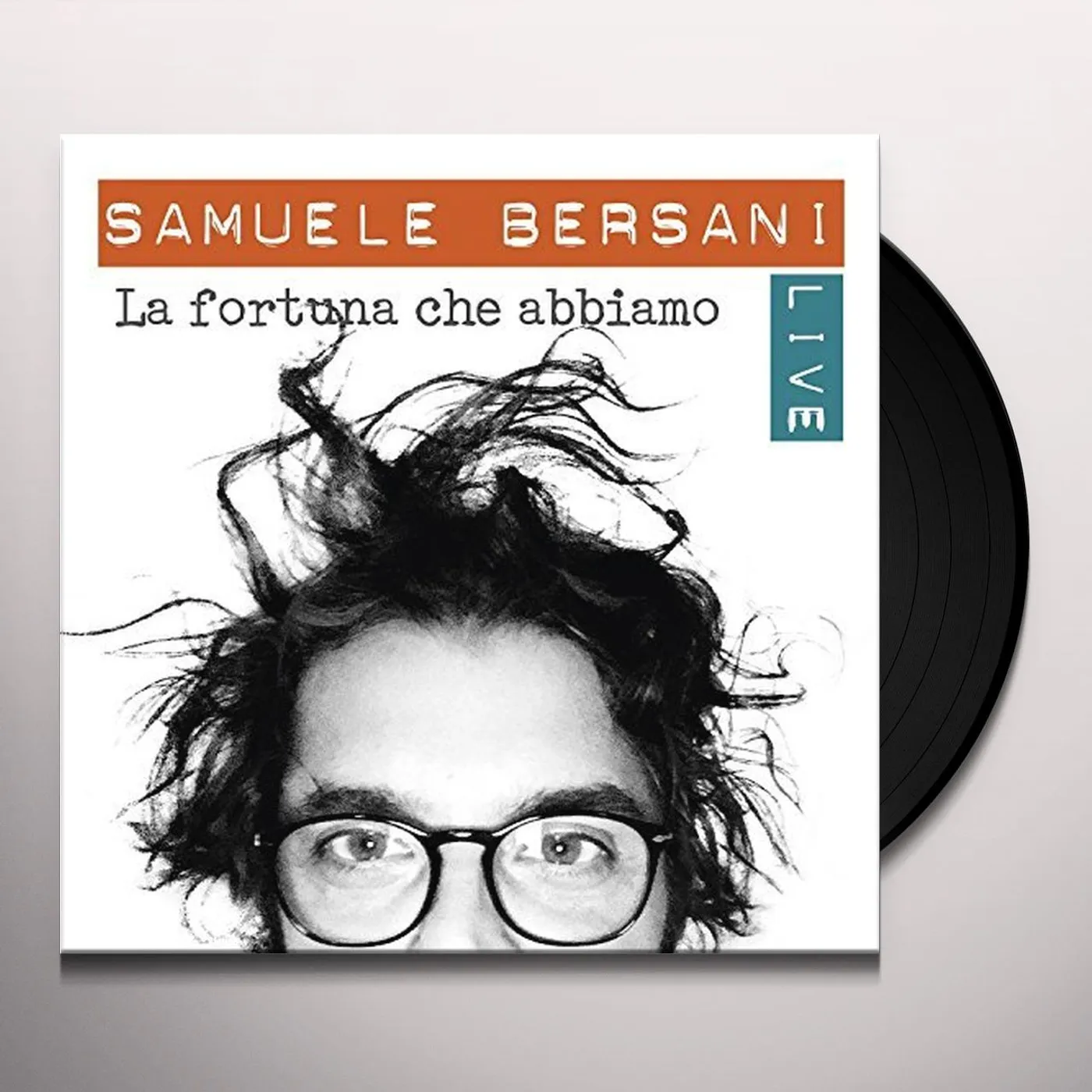 Samuele Bersani LA FORTUNA CHE ABBIAMO: LIVE Vinyl Record