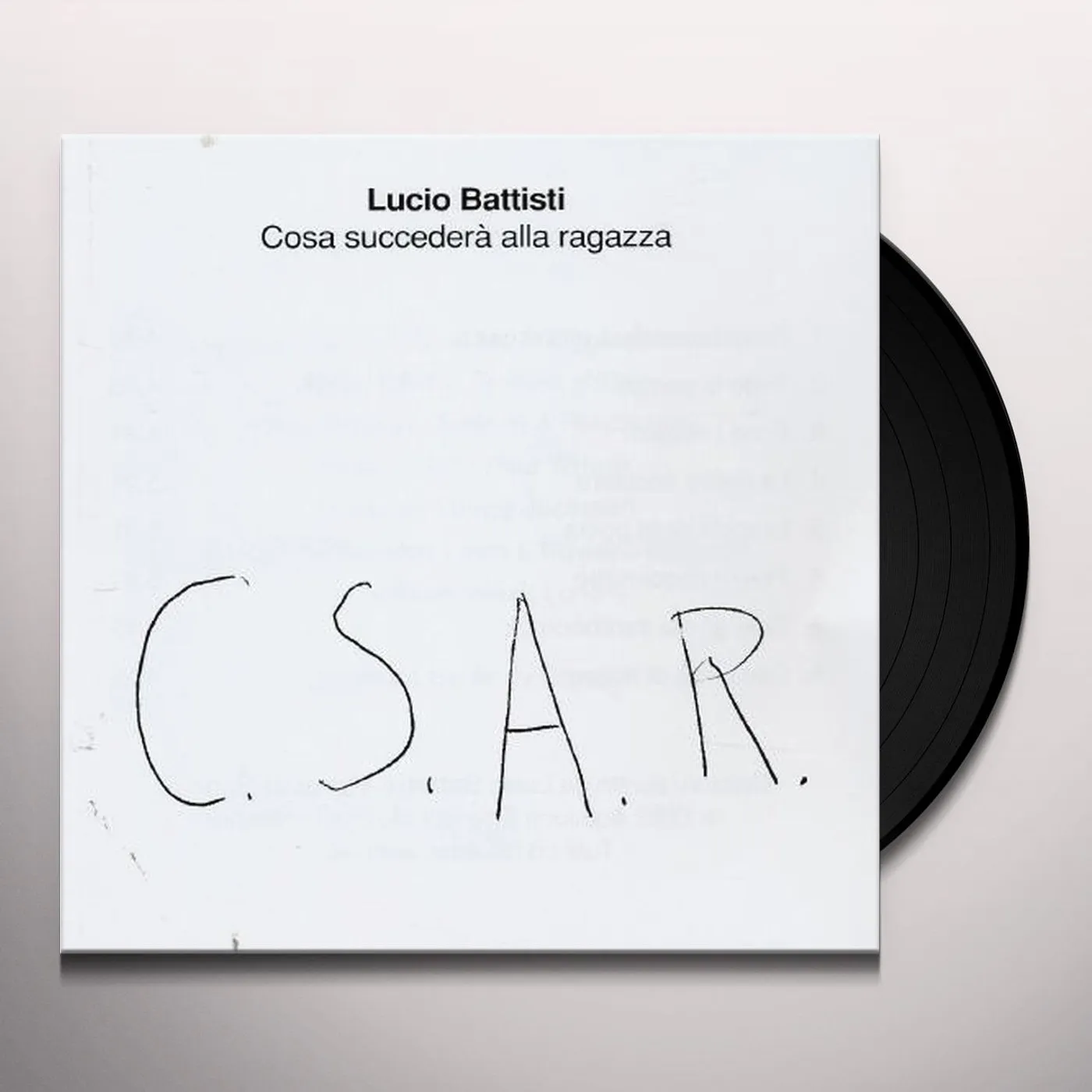 Lucio Battisti COSA SUCCEDERA ALLA RAGAZZA Vinyl Record