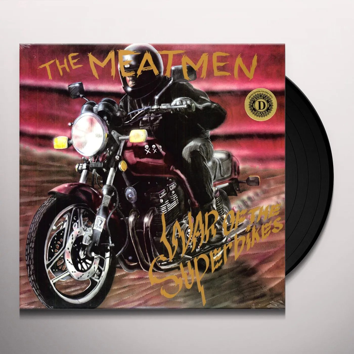 The Meatmen WAR OF THE SUPERBIKES Vinyl Record