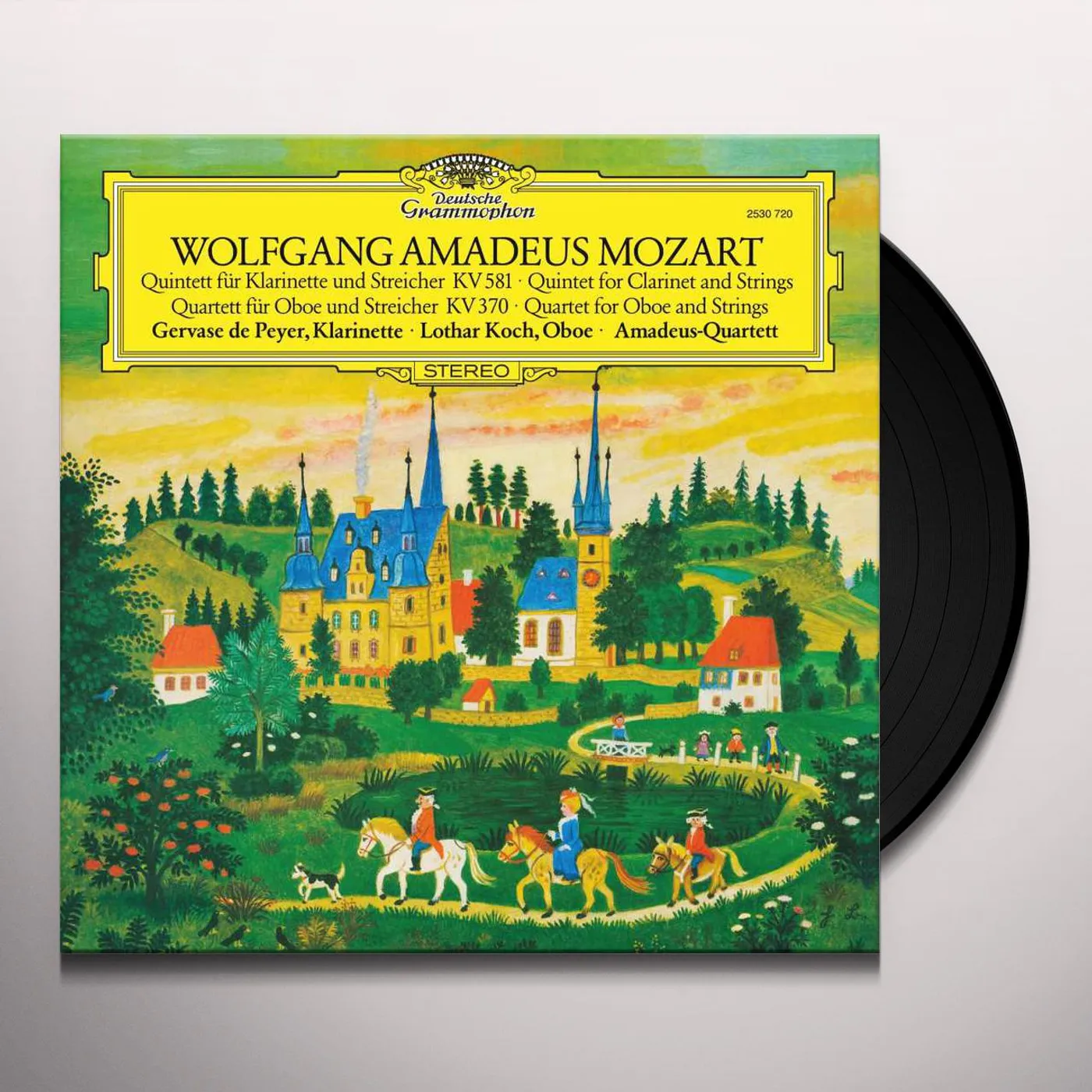 Mozart / Peter Schreier / Staatskapelle Dresden CLARINET QUINTET OBOE QUARTET Vinyl Record