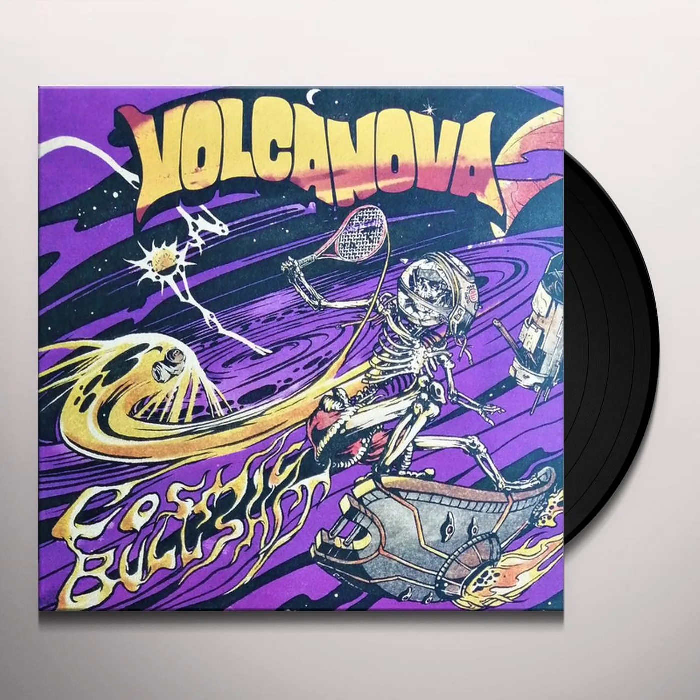 Volcanova Cosmic Bullshit (Purple Swirl Vinyl) Vinyl Record