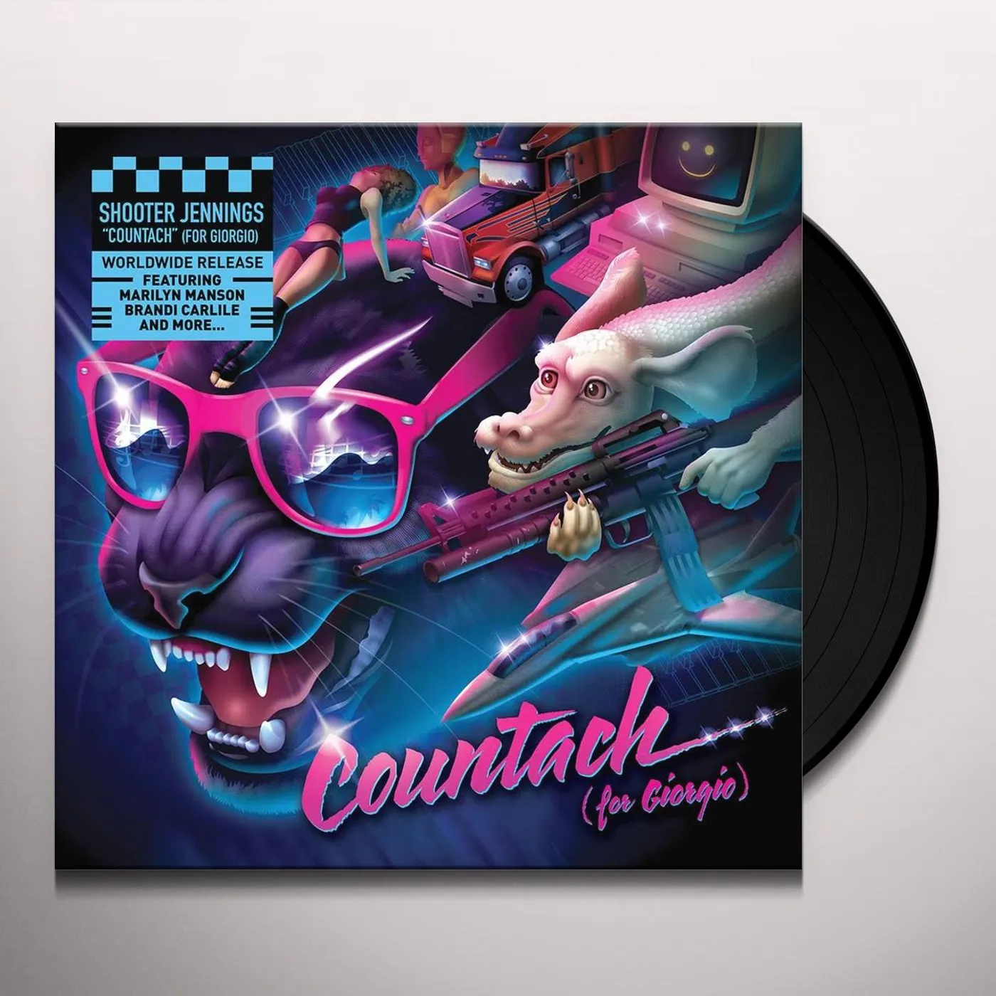 Shooter Jennings COUNTACH Vinyl Record