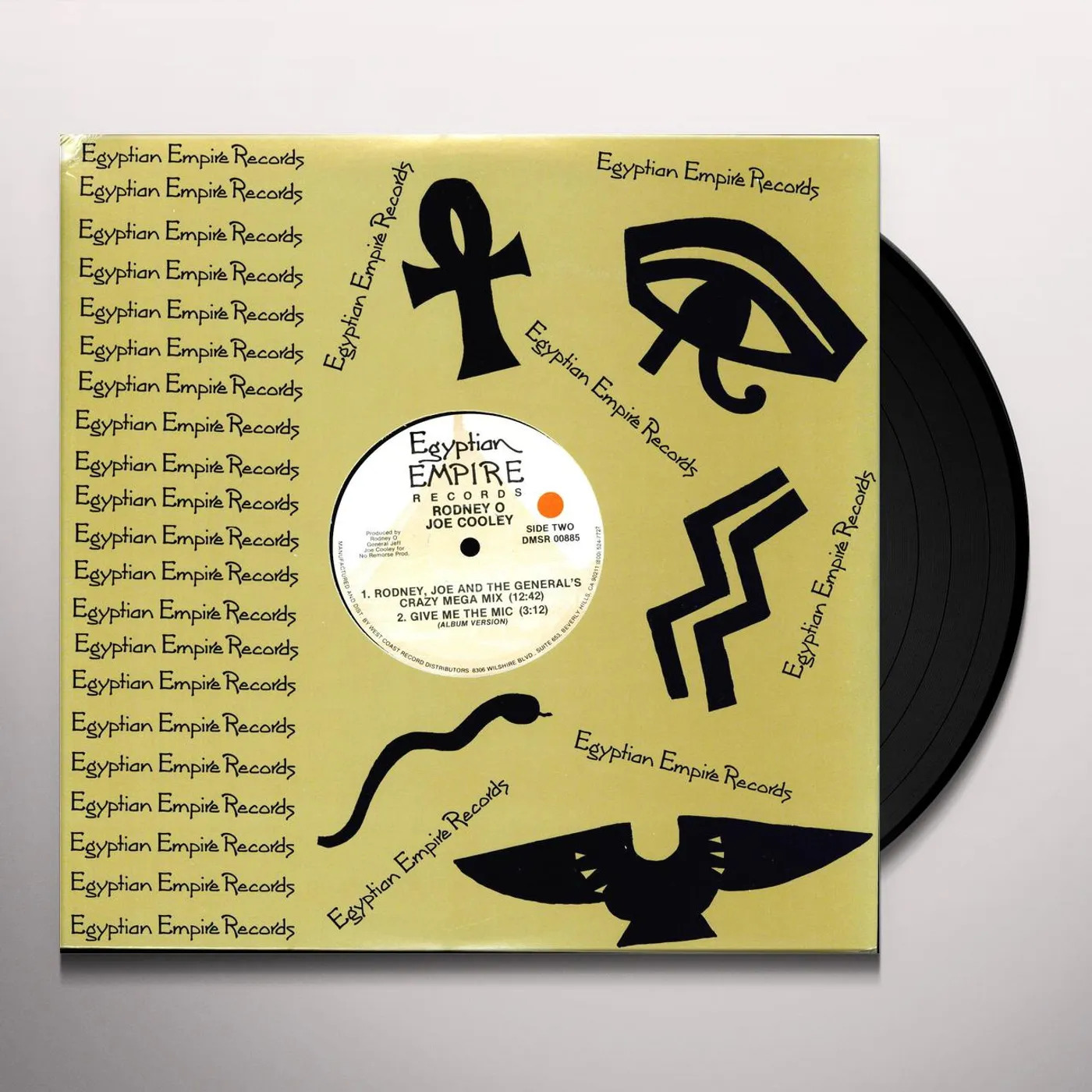 Rodney-O & Joe Cooley GIVE ME THE MIC Vinyl Record