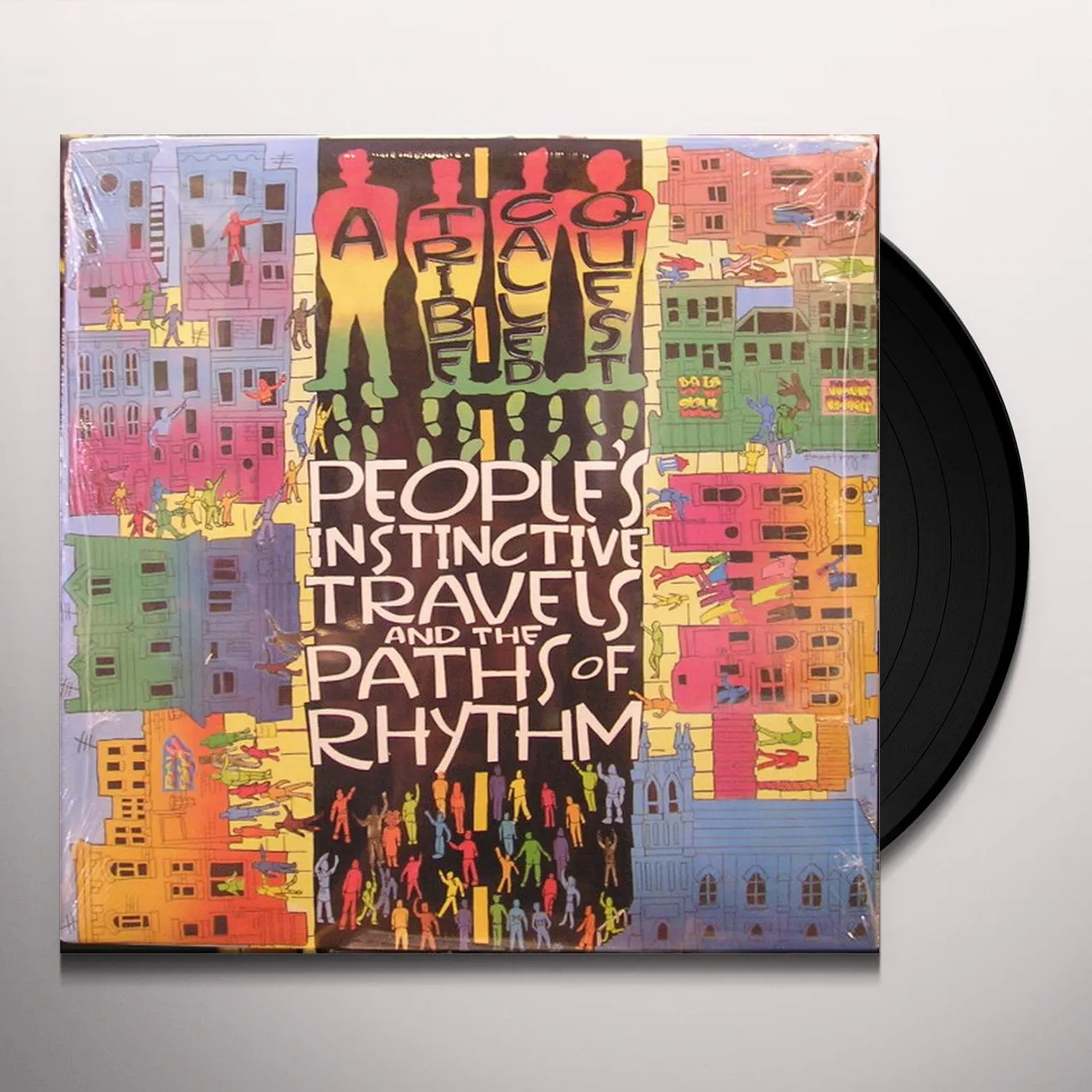 A Tribe Called Quest PEOPLES INSTINCTIVE TRAVELS & PATHS OF RHYTHM Vinyl Record
