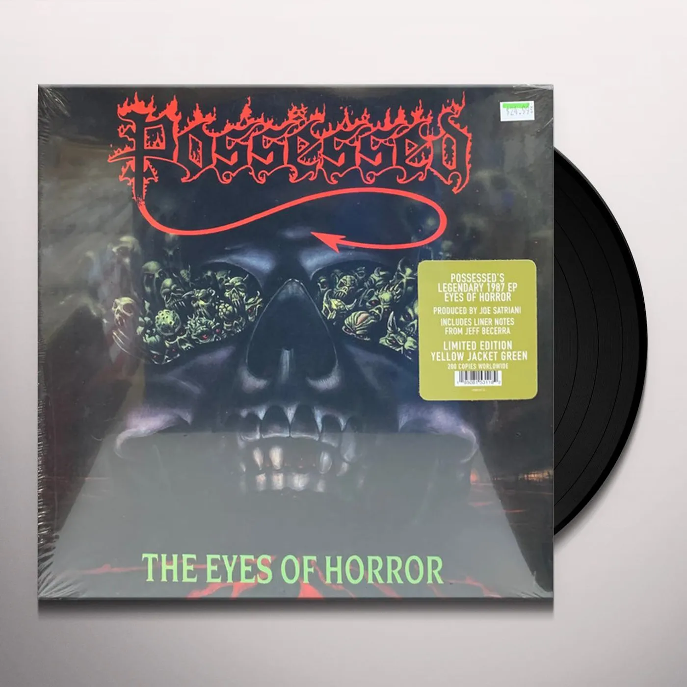 Possessed EYES OF HORROR Vinyl Record