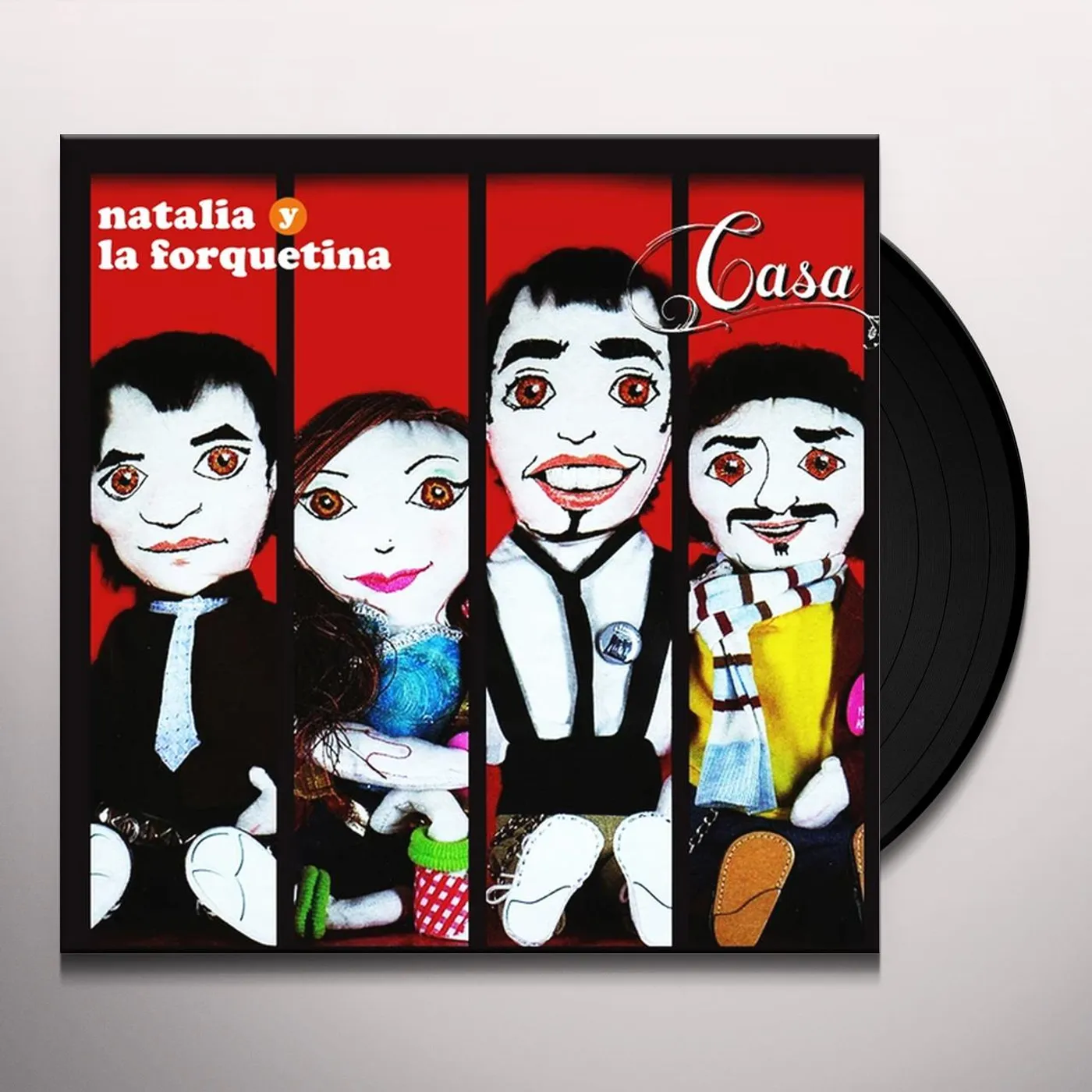 Natalia y La Forquetina Casa Vinyl Record