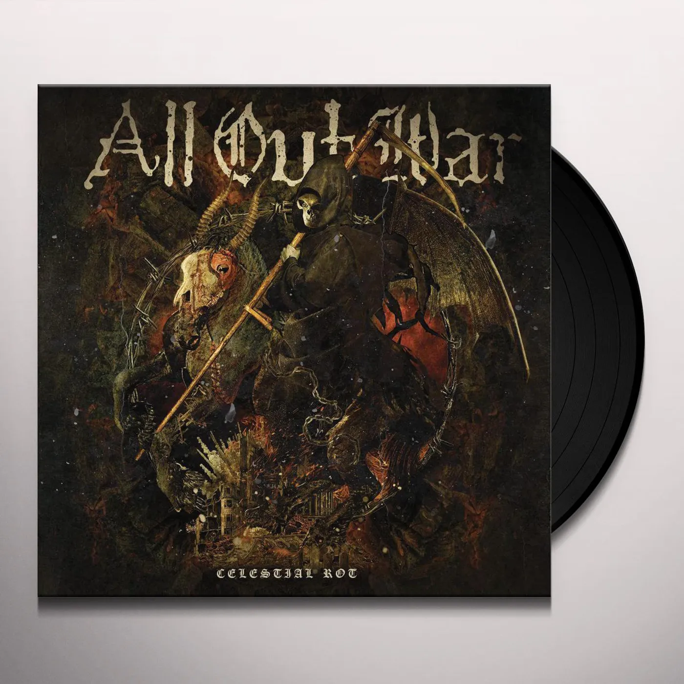 All Out War CELESTIAL RIOT Vinyl Record
