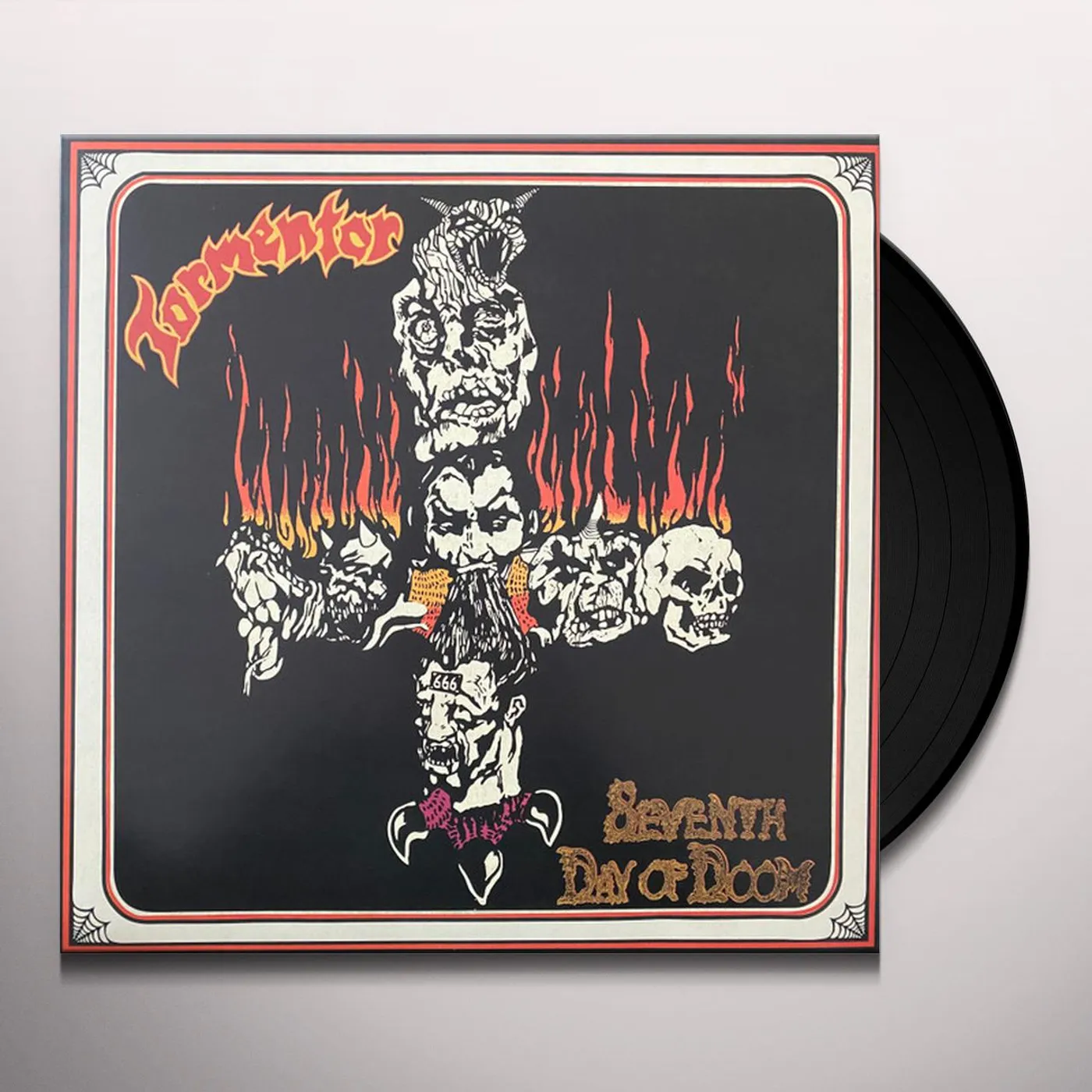 Tormentor SEVENTH DAY OF DOOM Vinyl Record