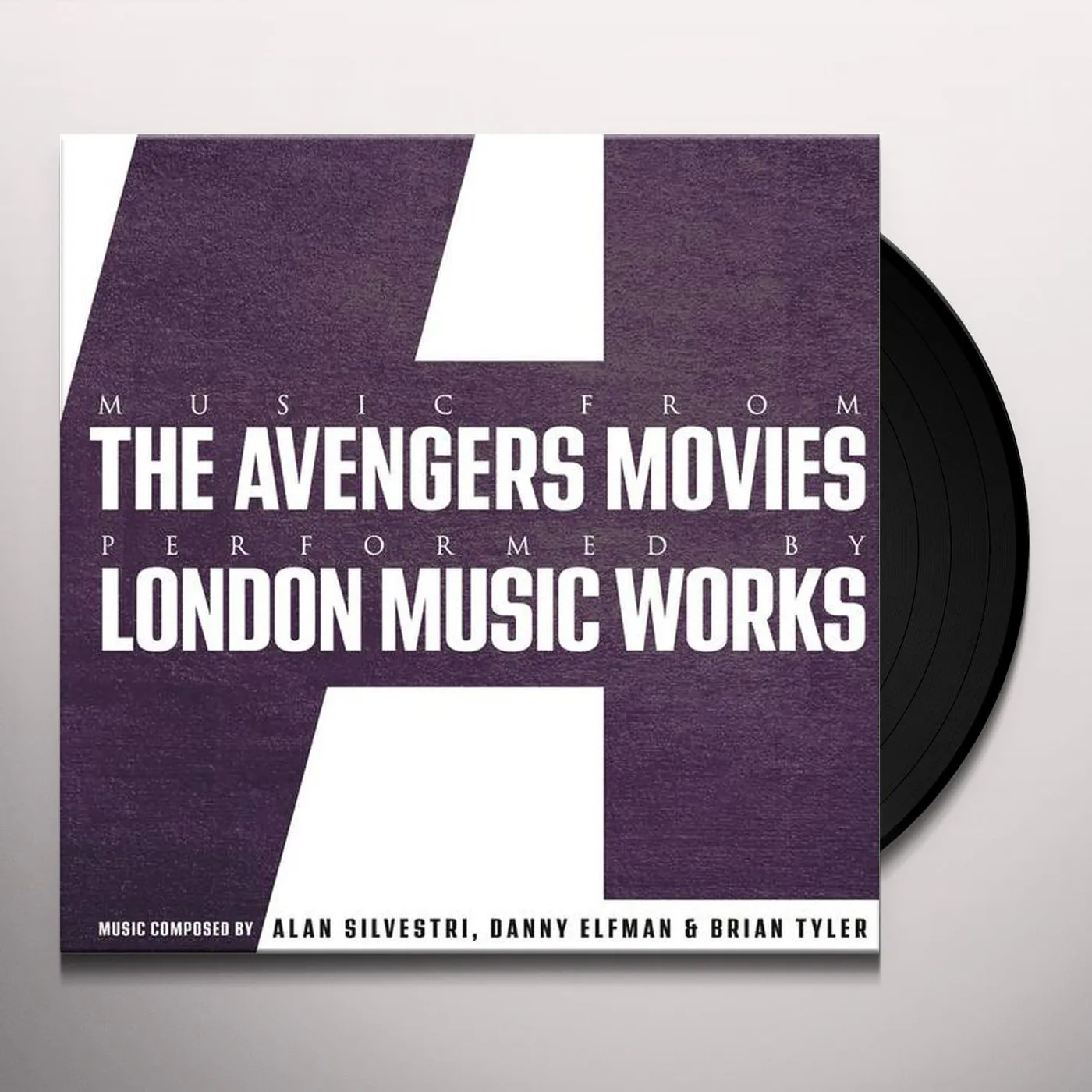 London Music Works MUSIC FROM THE AVENGERS MOVIES Vinyl Record