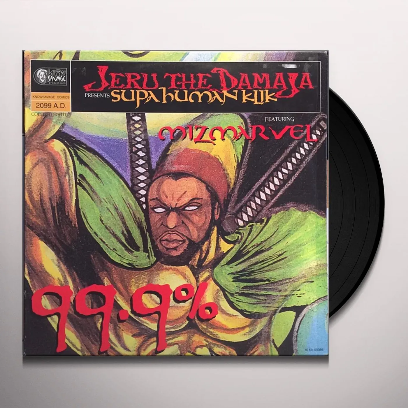 Jeru The Damaja 99.9 PERCENT Vinyl Record