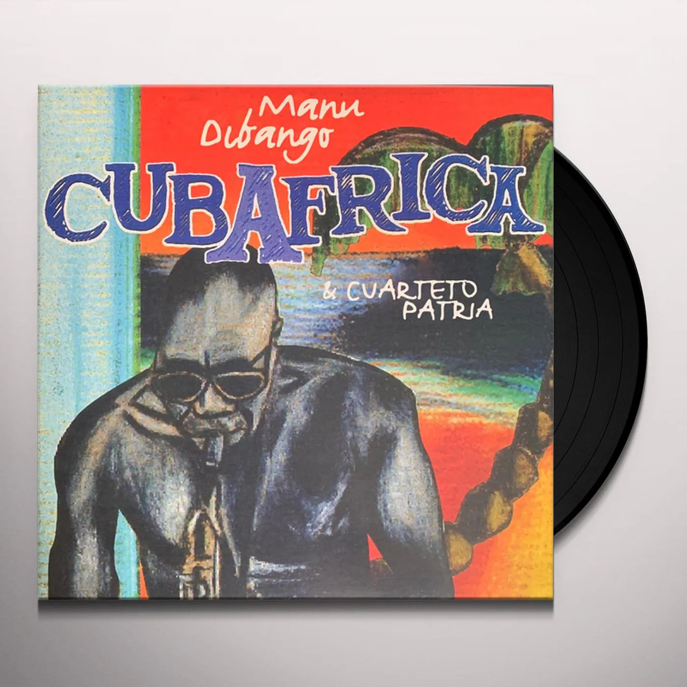 El Cuarteto Patria / Manu Dibango CubAfrica Vinyl Record