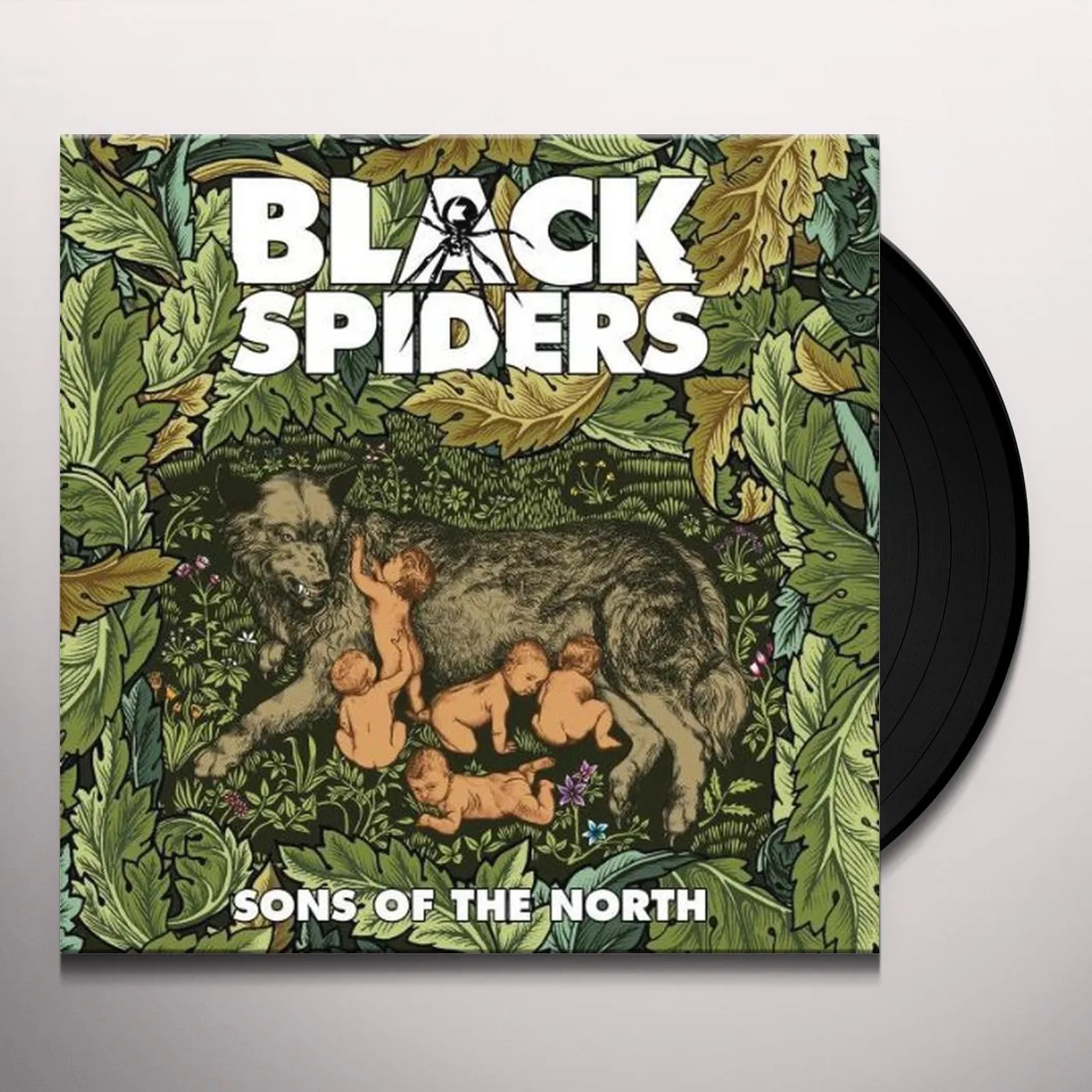 Black Spiders Sons Of The North Vinyl Record