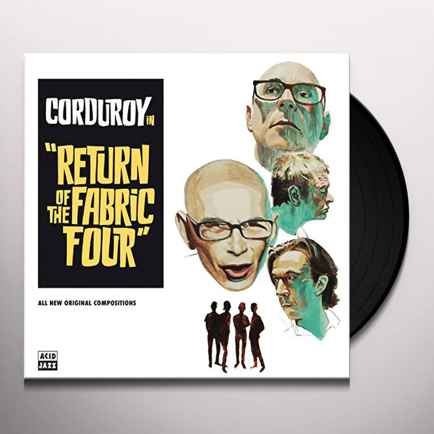 Corduroy Return of the Fabric Four Vinyl Record