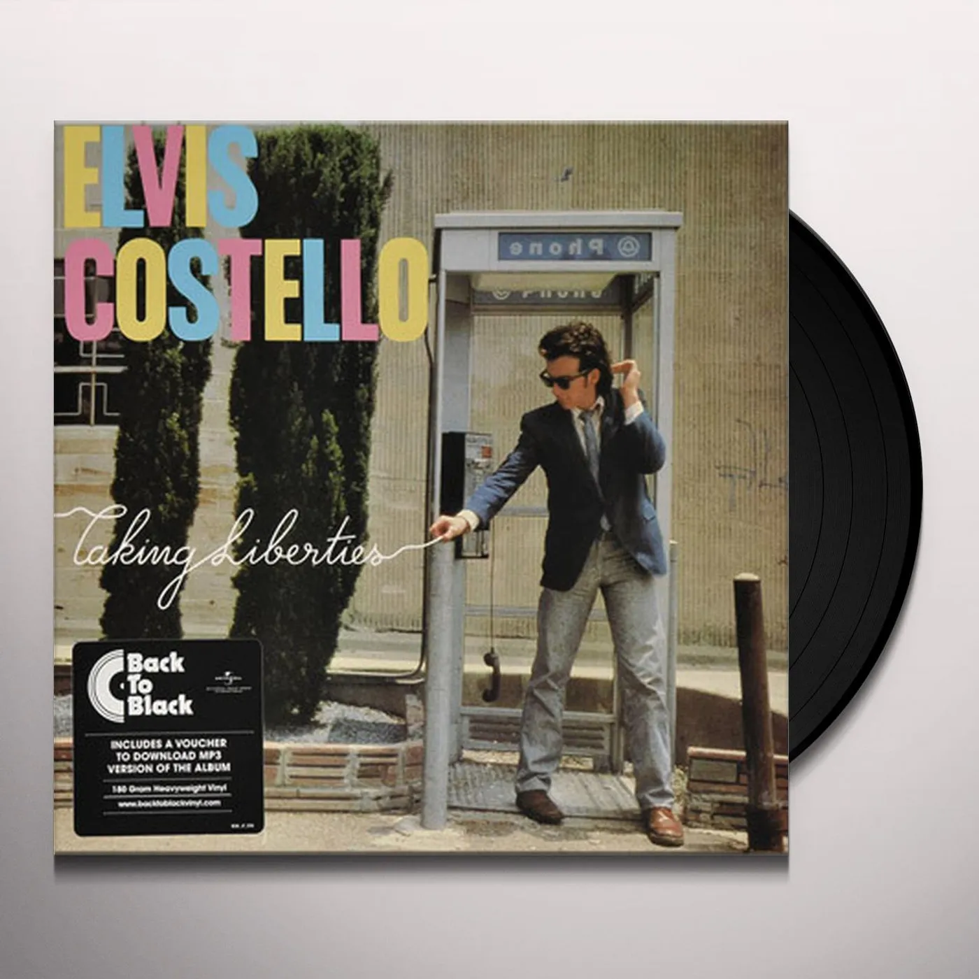 Elvis Costello Taking Liberties Vinyl Record