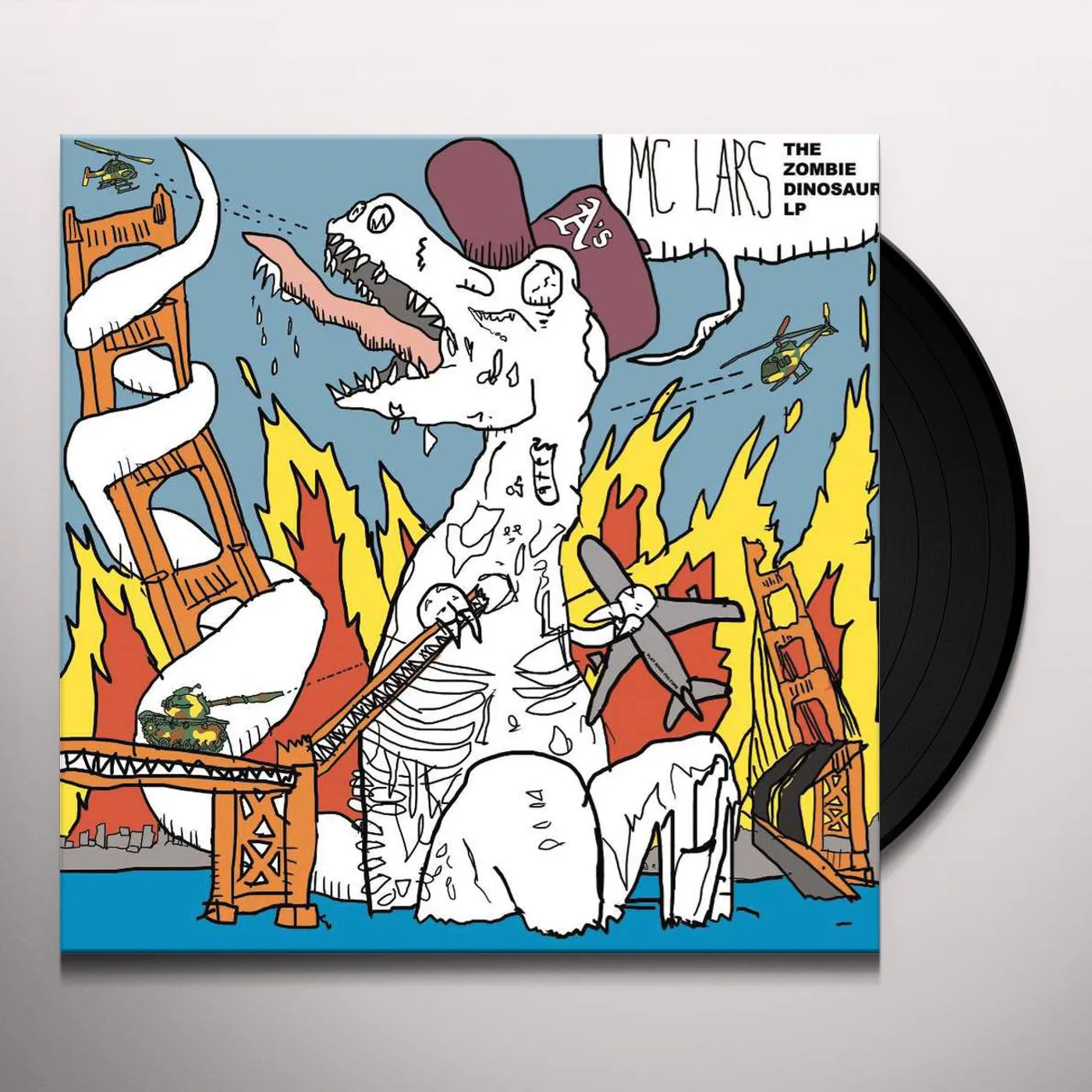 MC Lars ZOMBIE DINOSAUR Vinyl Record