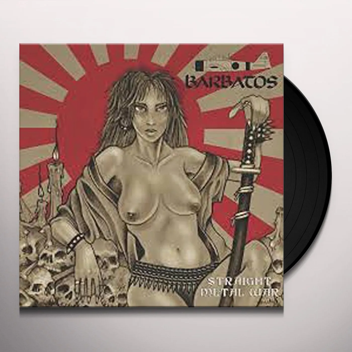 Barbatos Straight Metal War Vinyl Record