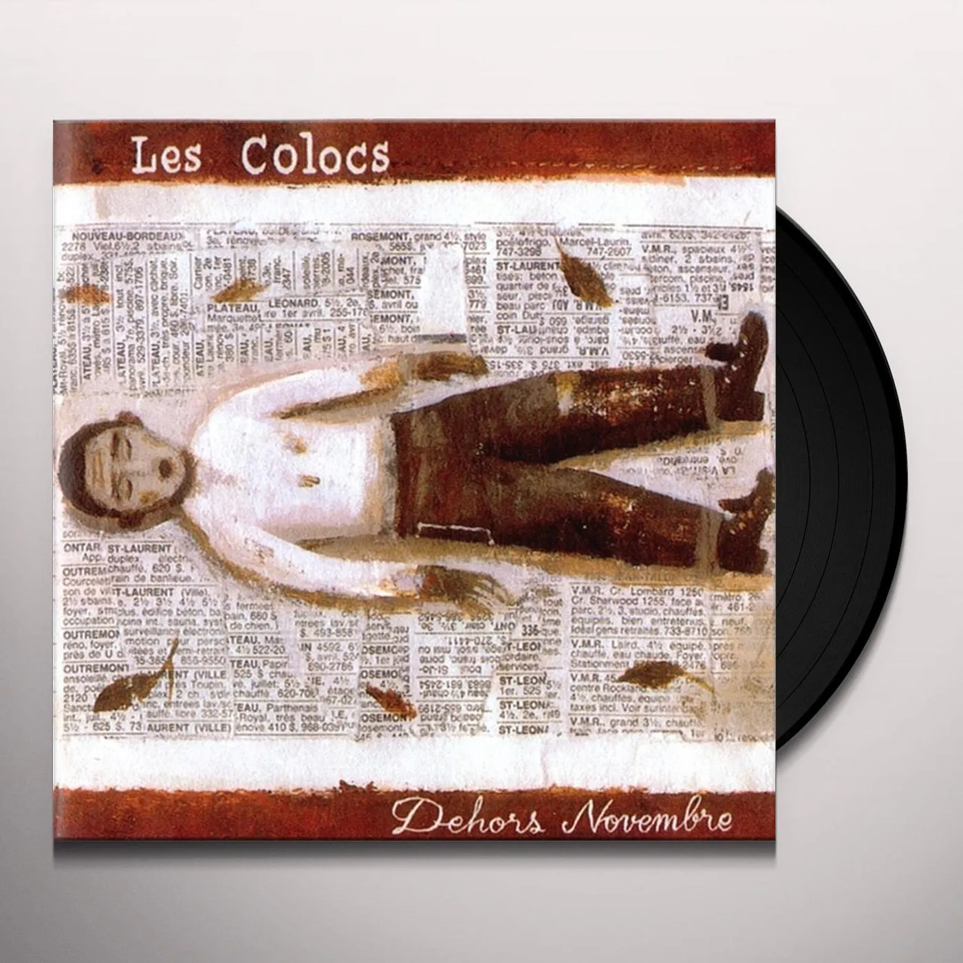 Les Colocs Dehors Novembre Vinyl Record
