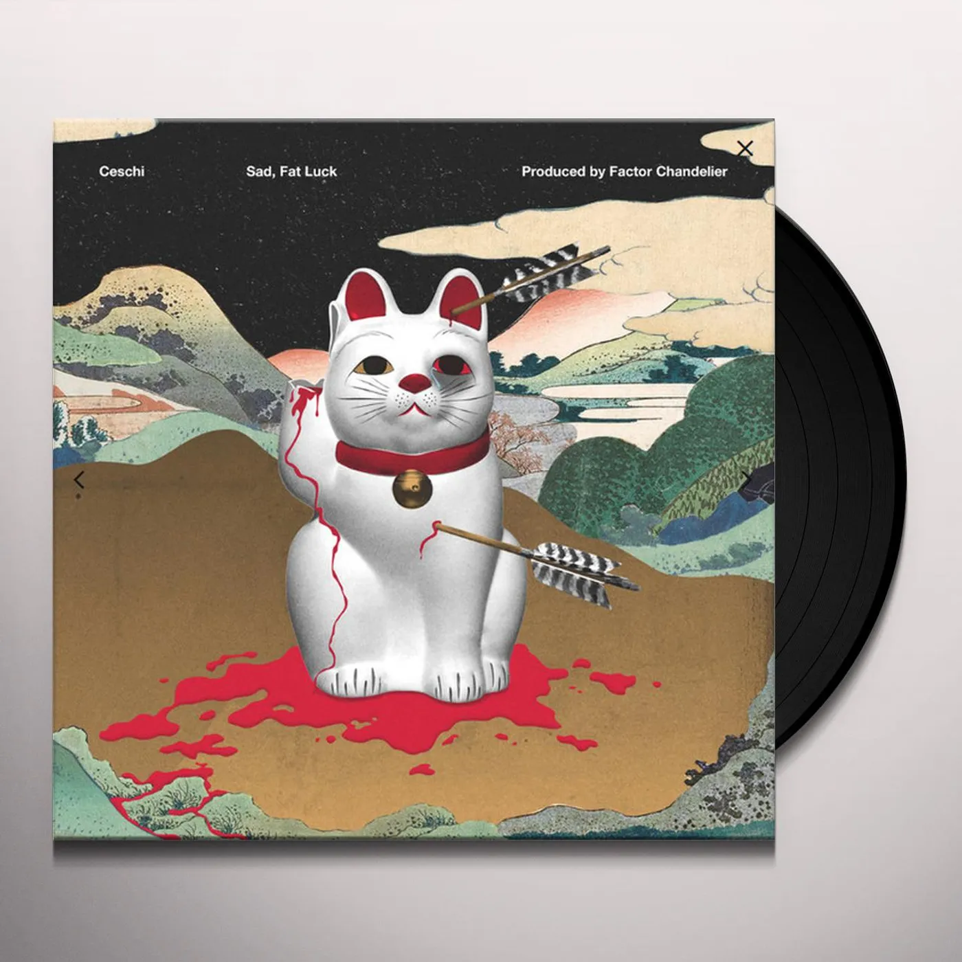 Ceschi SAD, FAT LUCK (DL) Vinyl Record