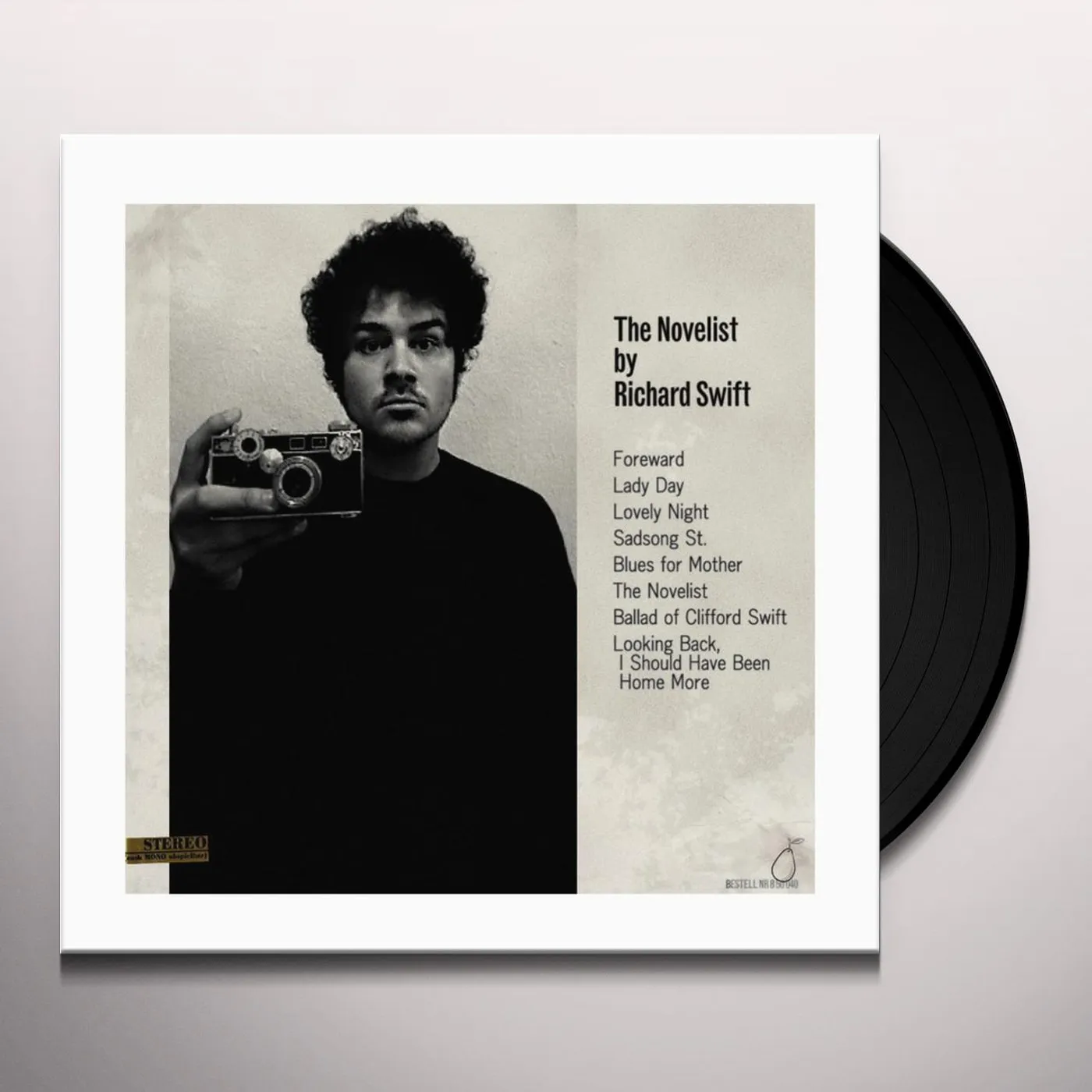 Richard Swift NOVELIST / WALKING WITHOUT EFFORT Vinyl Record