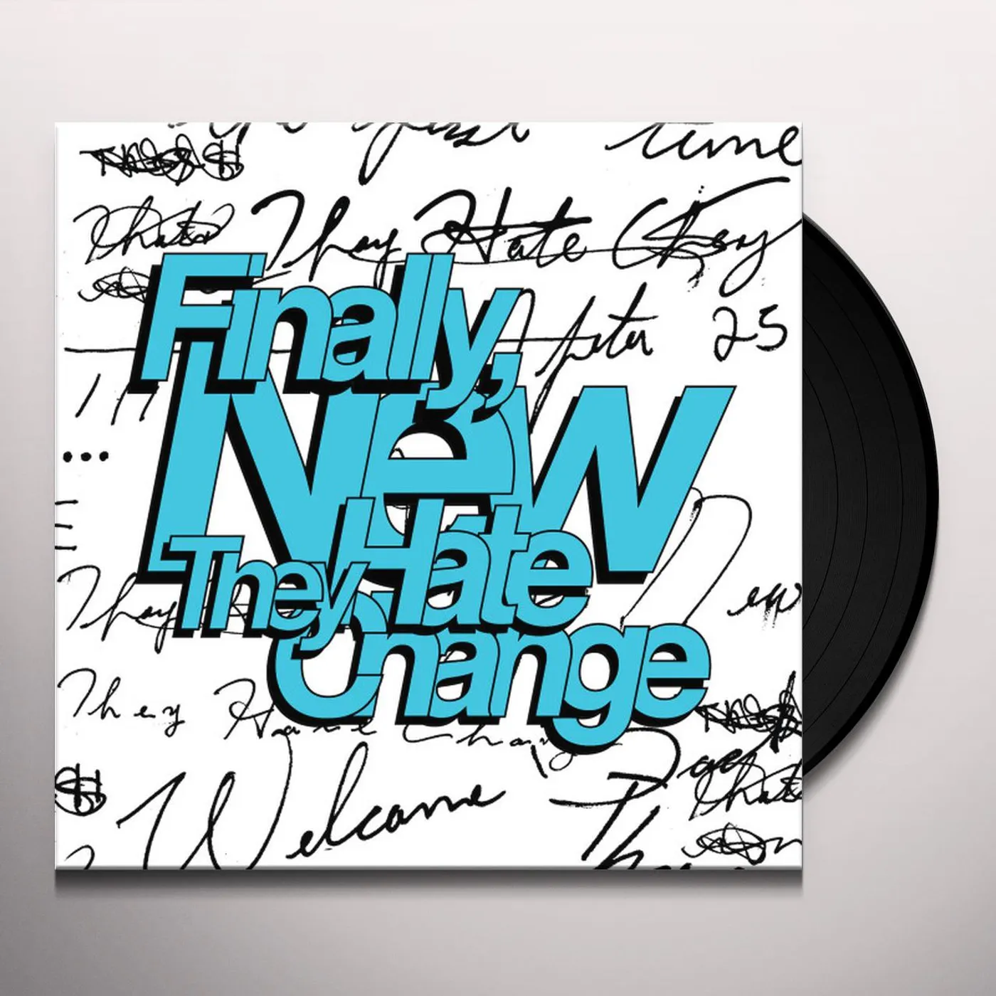 They Hate Change FINALLY, NEW (COKE BOTTLE CLEAR VINYL) Vinyl Record