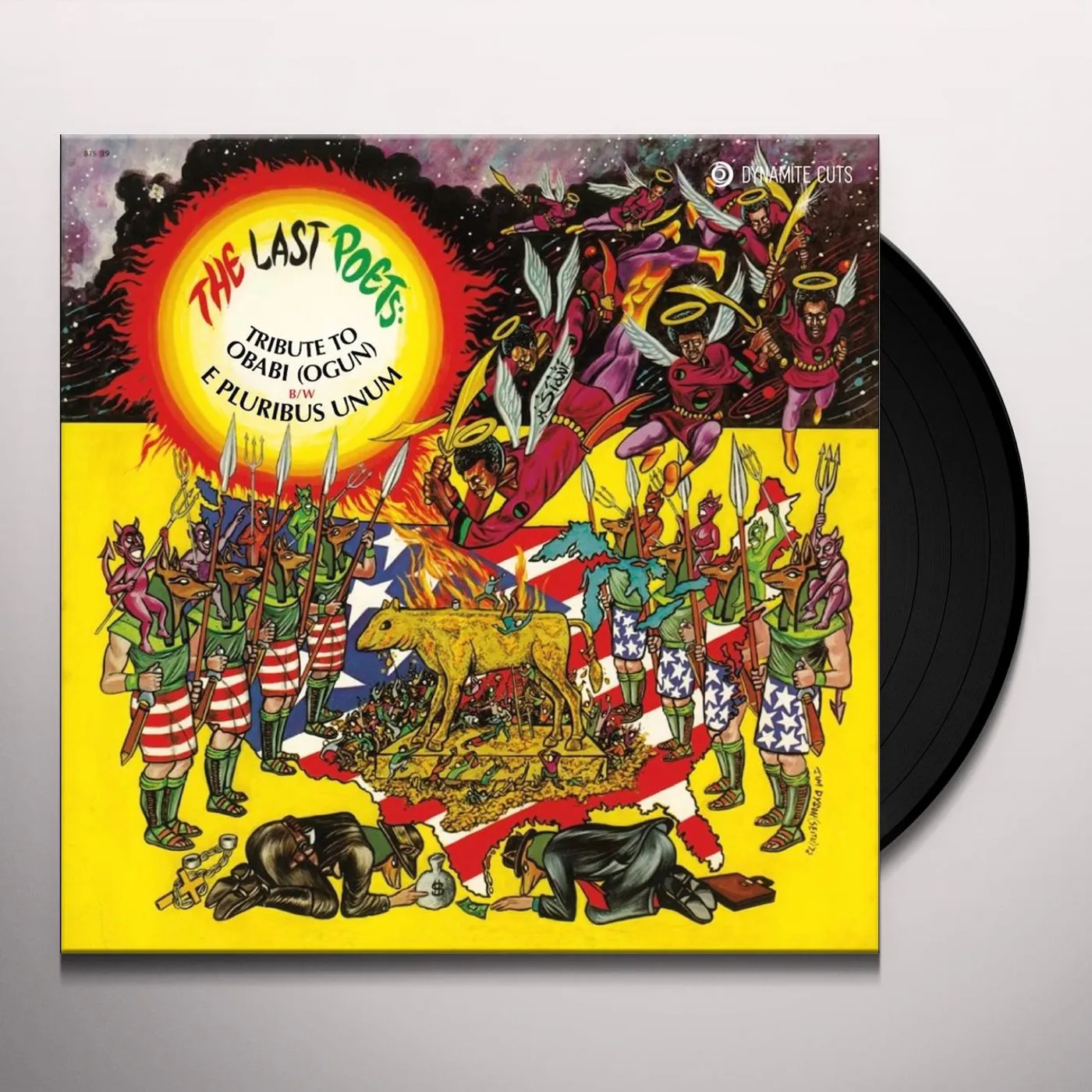 Last Poets TRIBUTE TO OBABI Vinyl Record