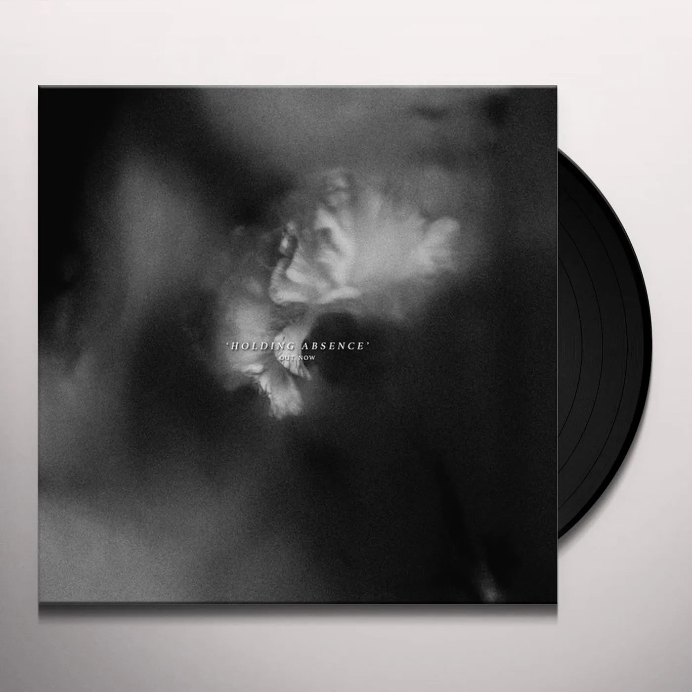 HOLDING ABSENCE (BLACK W/ WHITE SPLATTER) Vinyl Record