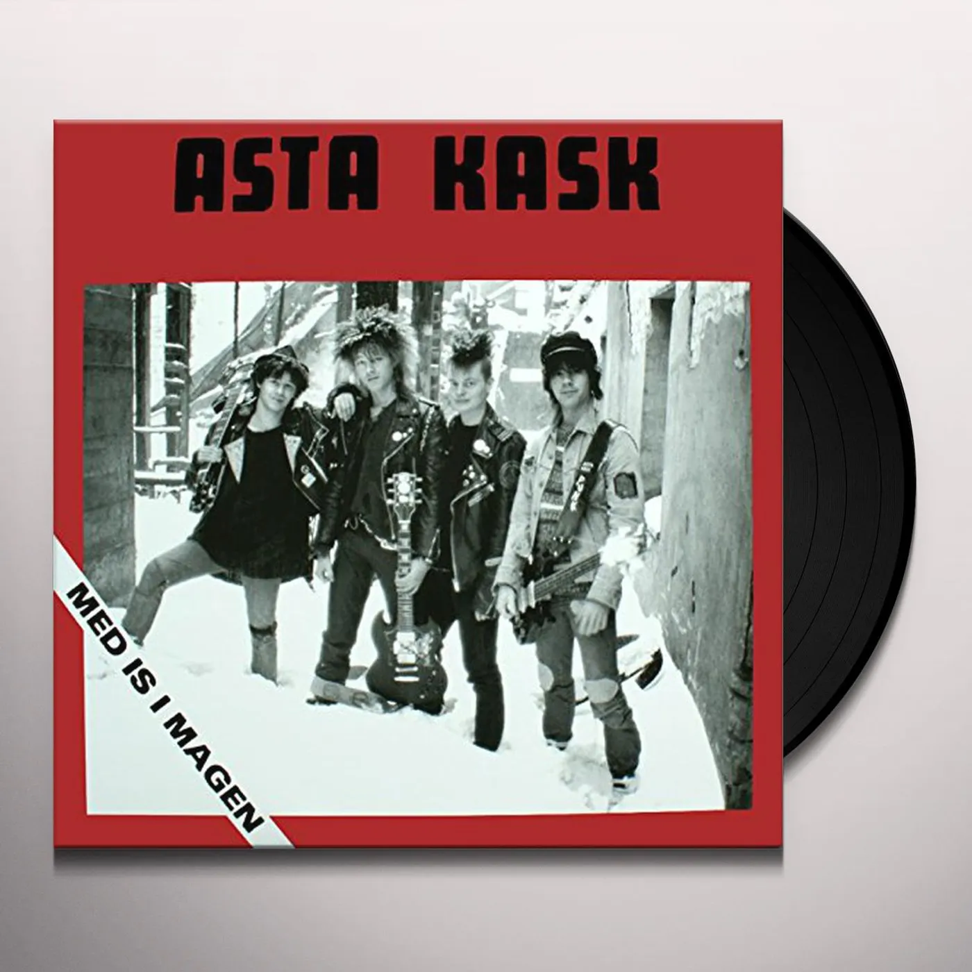Asta Kask Med is i magen Vinyl Record