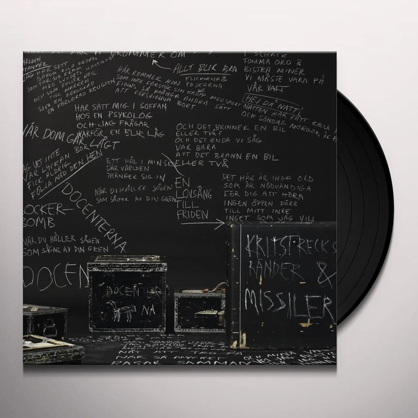 Docenterna KRITSTRECKSRANDER OCH MISSILER Vinyl Record