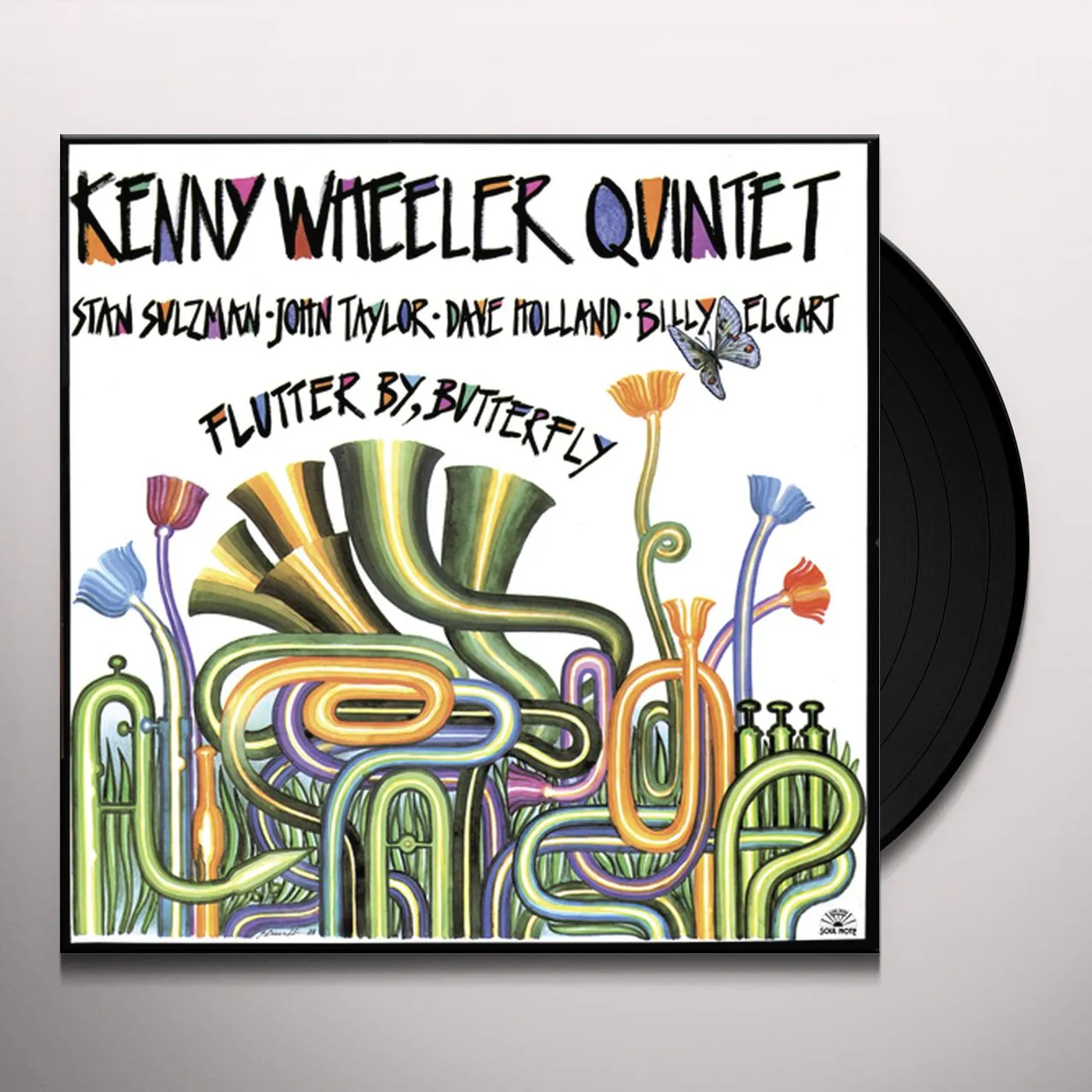 Kenny Wheeler FLUTTER BY BUTTERFLY Vinyl Record