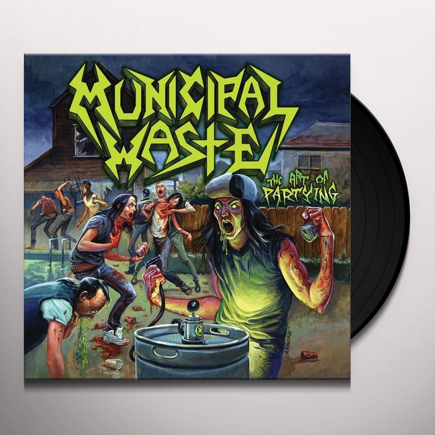 Municipal Waste ART OF PARTYING Vinyl Record