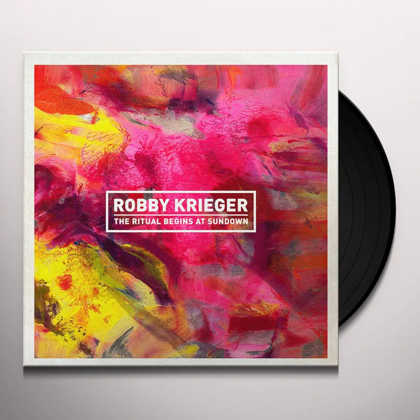 Robby Krieger RITUAL BEGINS AT SUNDOWN Vinyl Record