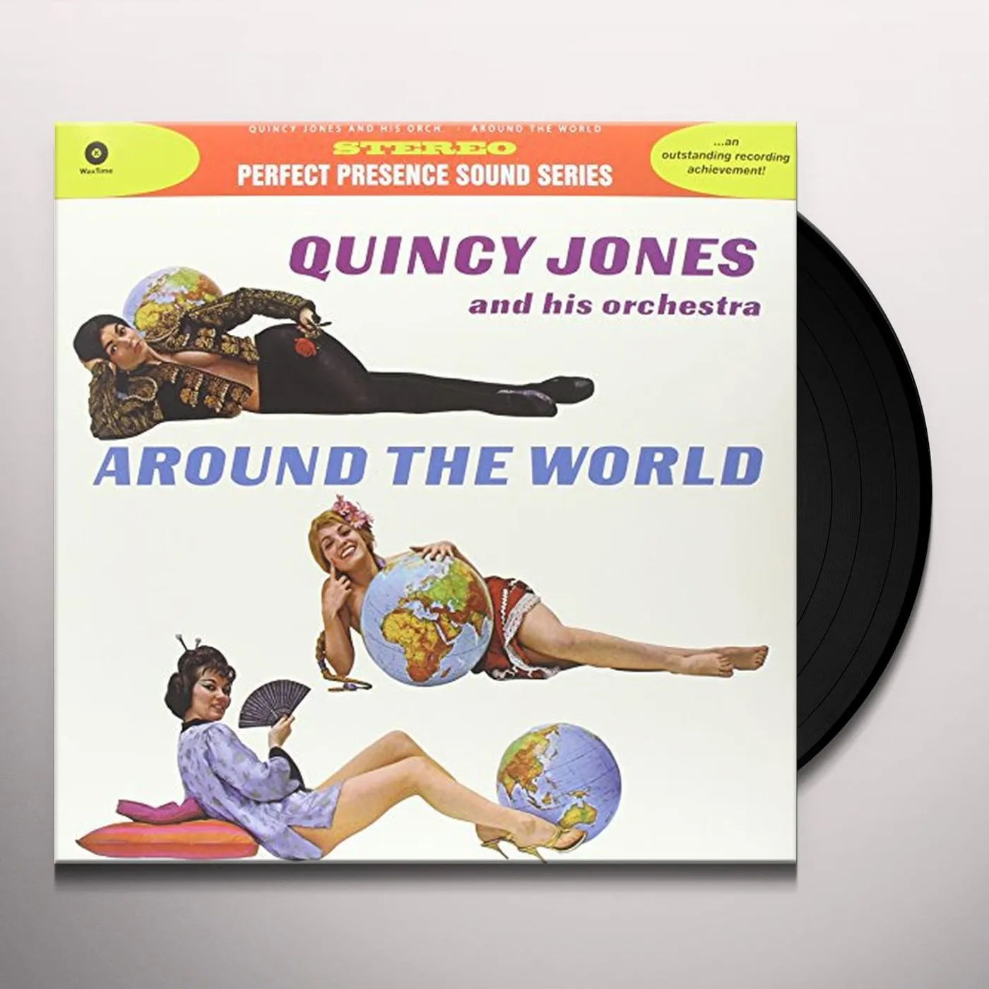 Quincy Jones AROUND THE WORLD (BONUS TRACKS) Vinyl Record - 180 Gram Pressing