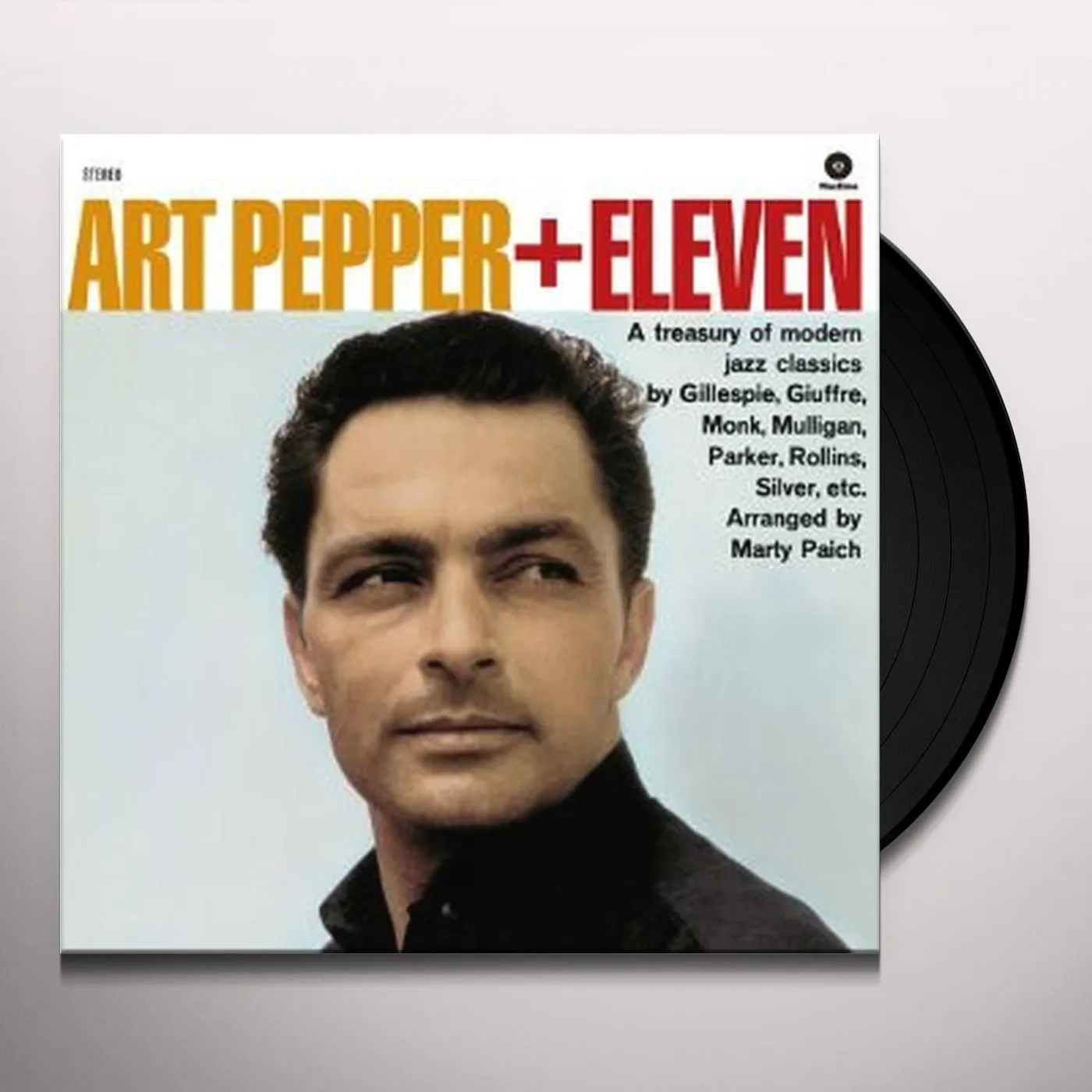 Art Pepper PLUS ELEVEN (BONUS TRACK) Vinyl Record - 180 Gram Pressing