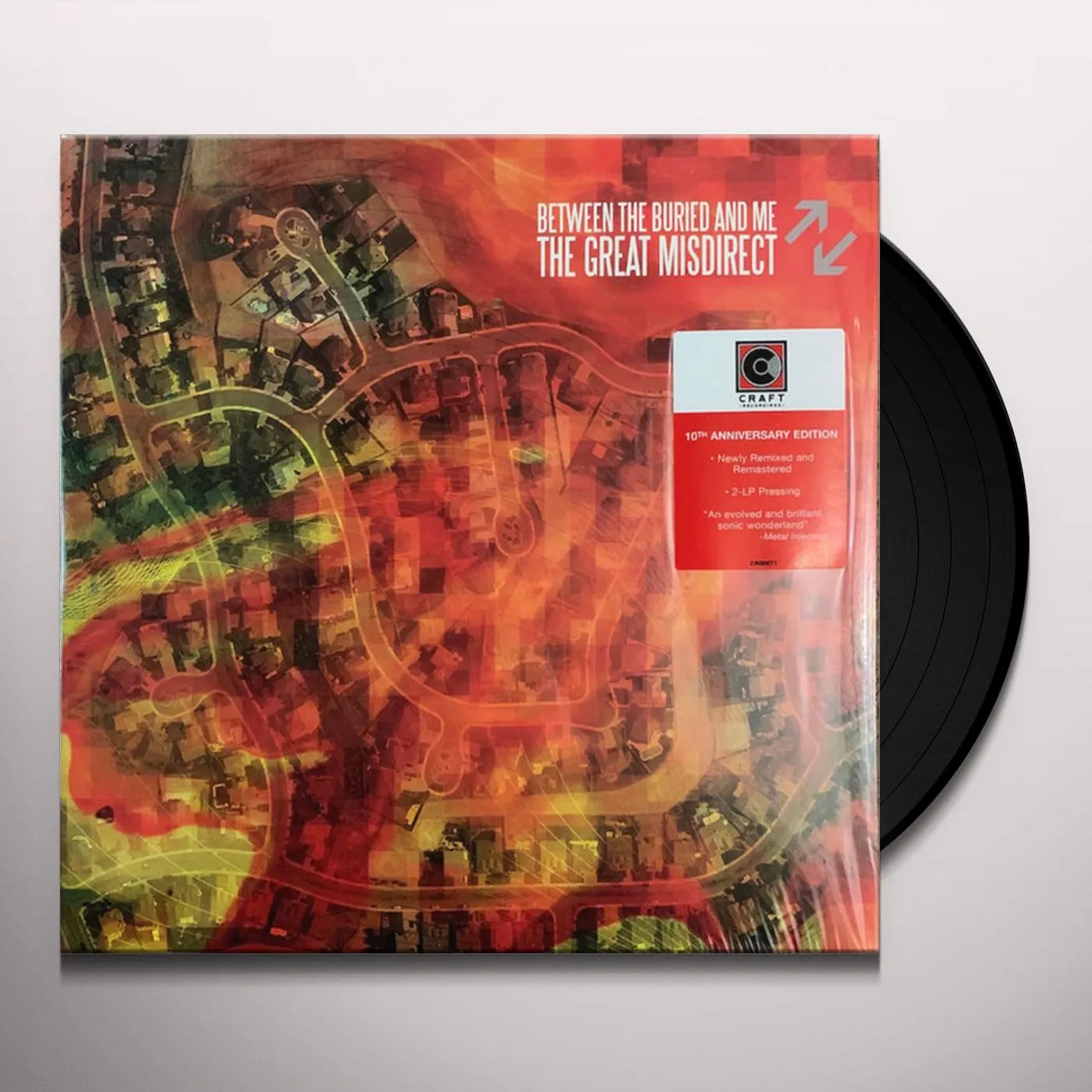 Between The Buried And Me GREAT MISDIRECT (2 LP) Vinyl Record