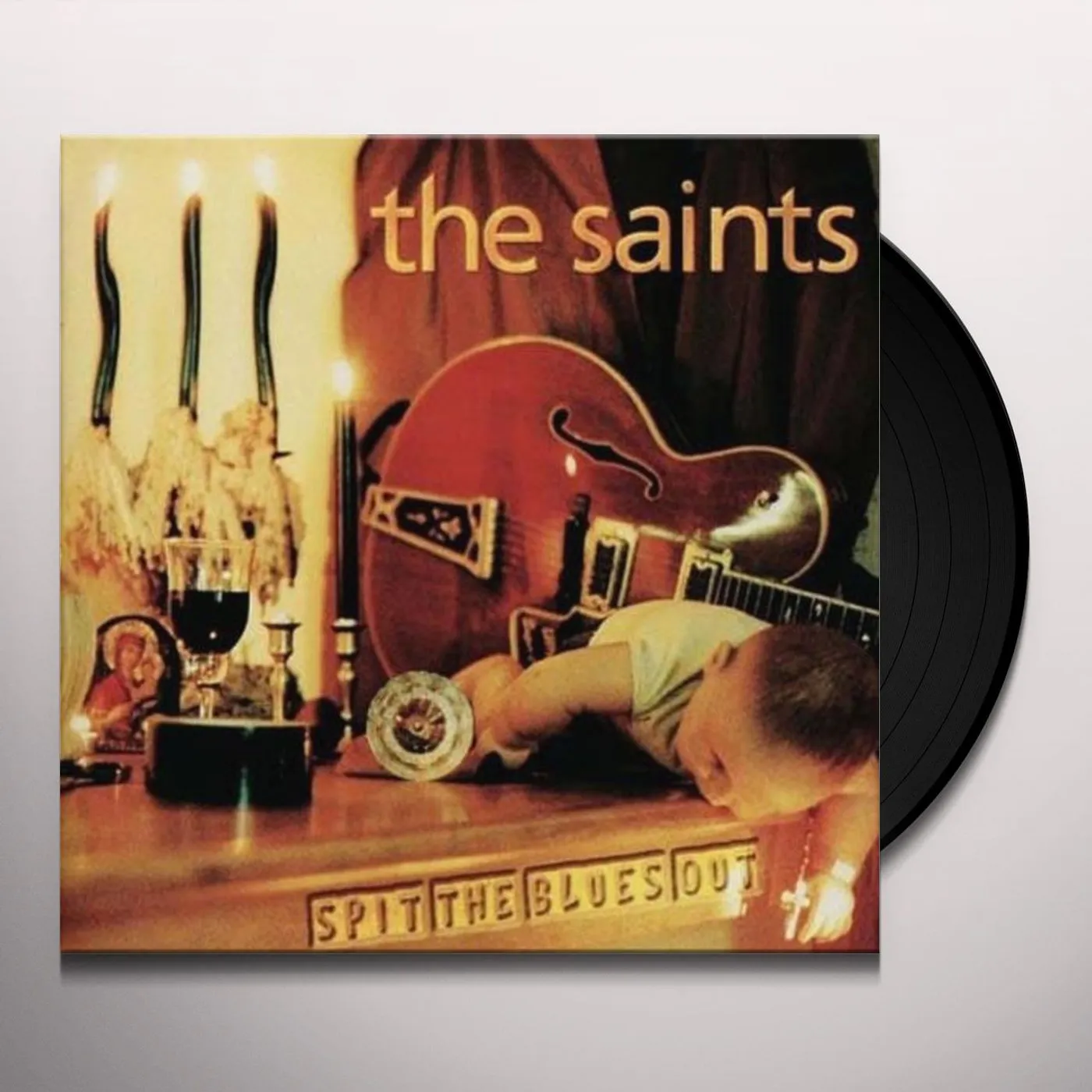 The Saints SPIT THE BLUES OUT Vinyl Record - 180 Gram Pressing