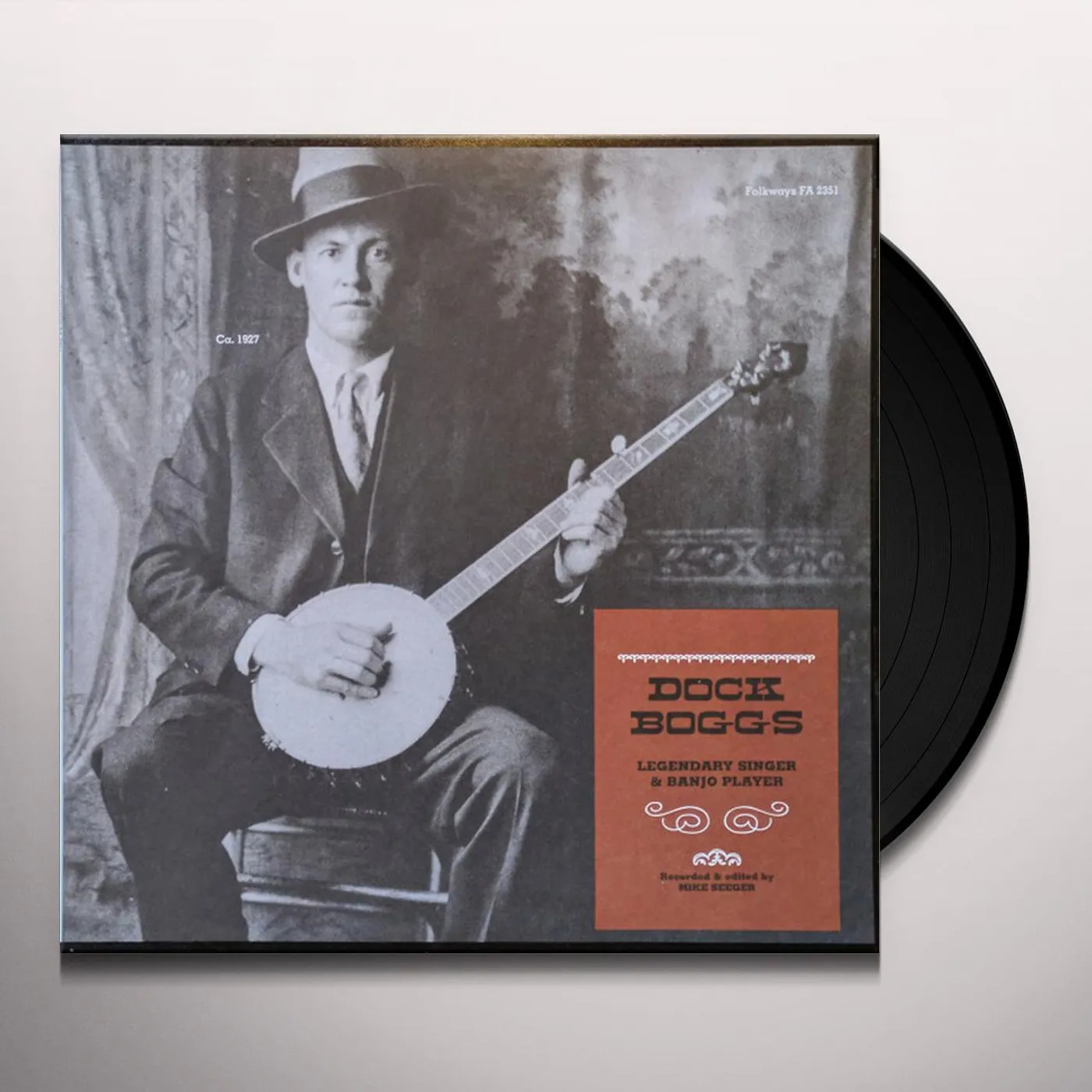 Dock Boggs: Legendary Singer and Banjo Player Vinyl Record