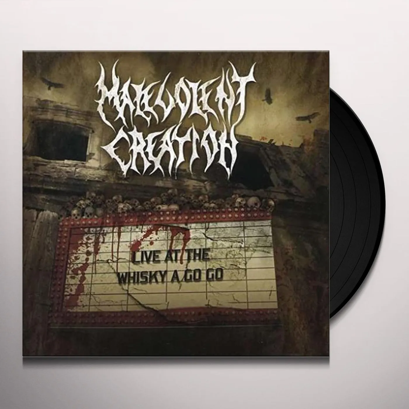 Malevolent Creation Live At The Whisky A Go Go Vinyl Record