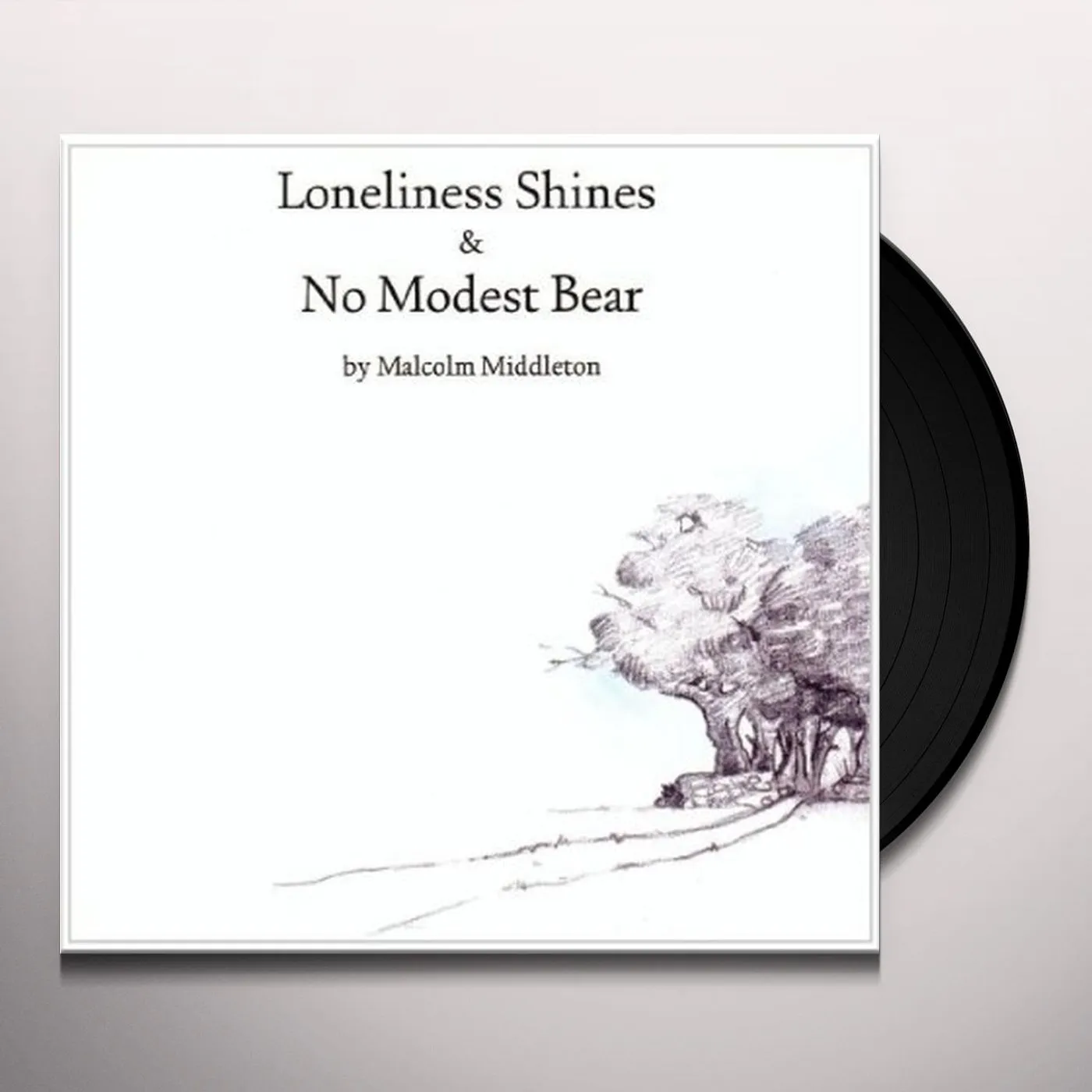 Malcolm Middleton NO MODEST BEAR / LONELINESS SHINES Vinyl Record