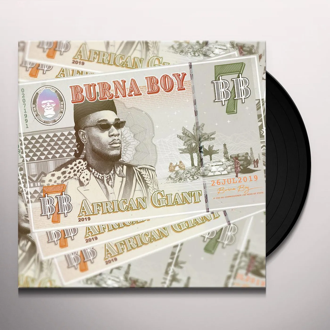 Burna Boy African Giant Vinyl Record