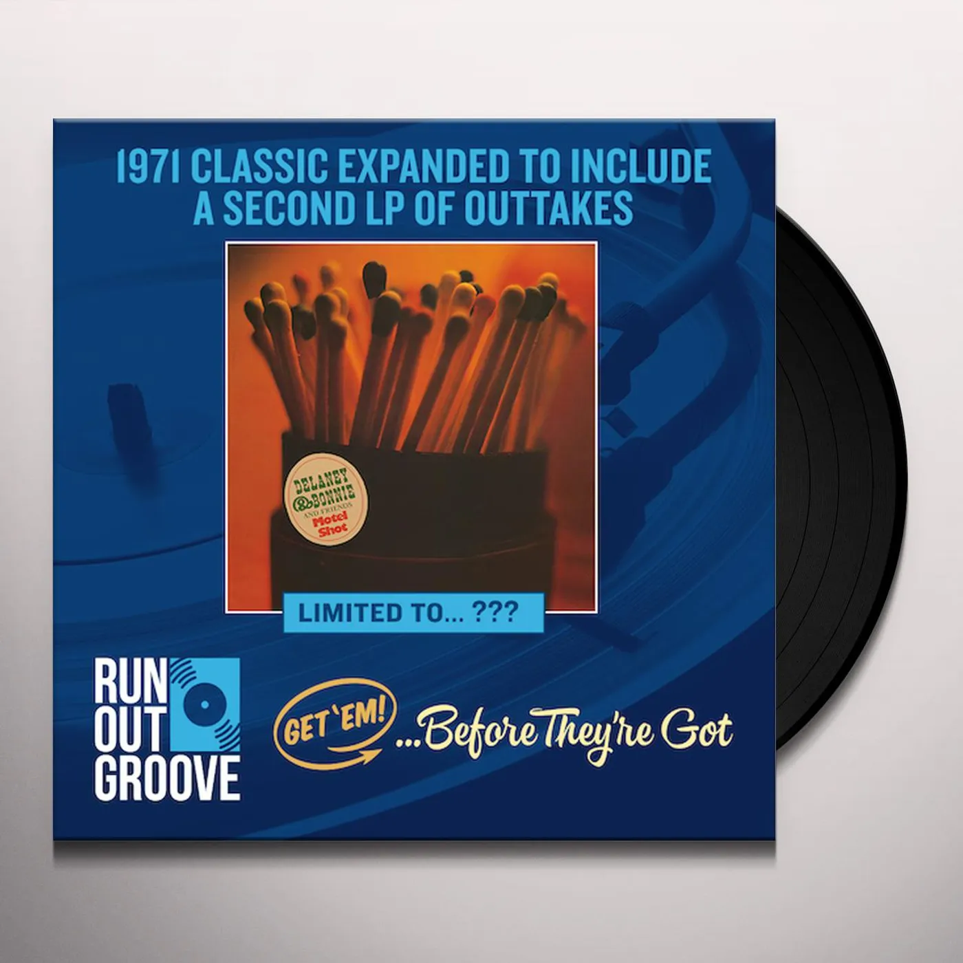 Delaney & Bonnie & Friends Motel Shot Vinyl Record