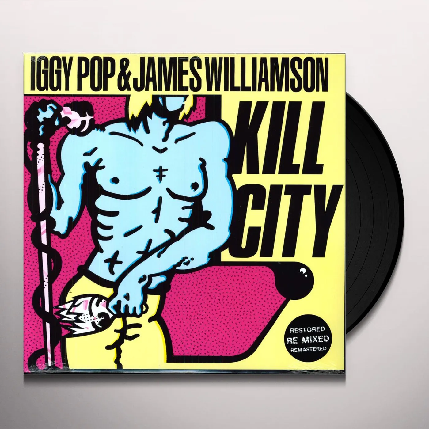 Iggy Pop & James Williamson Kill City Vinyl Record