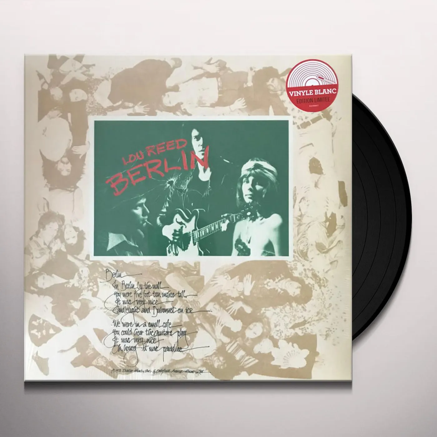 Lou Reed Berlin Vinyl Record