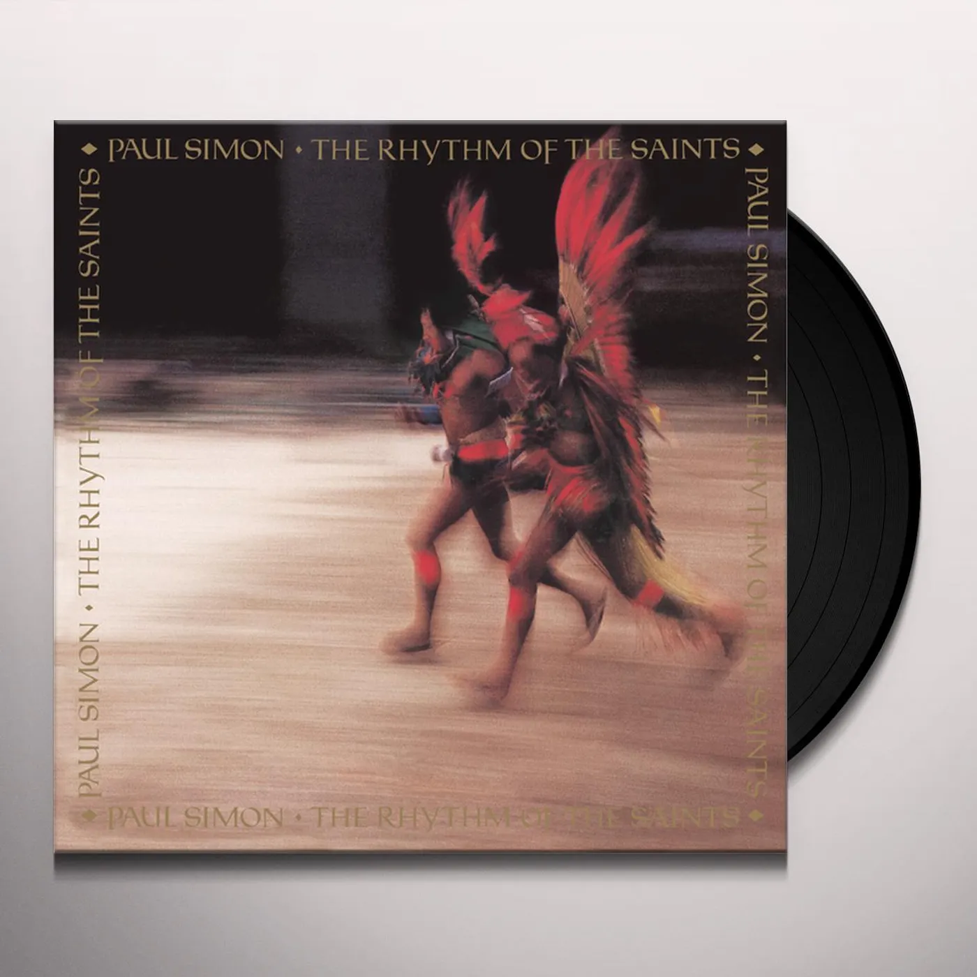 Paul Simon RHYTHM OF THE SAINTS (140G/DL CODE) Vinyl Record