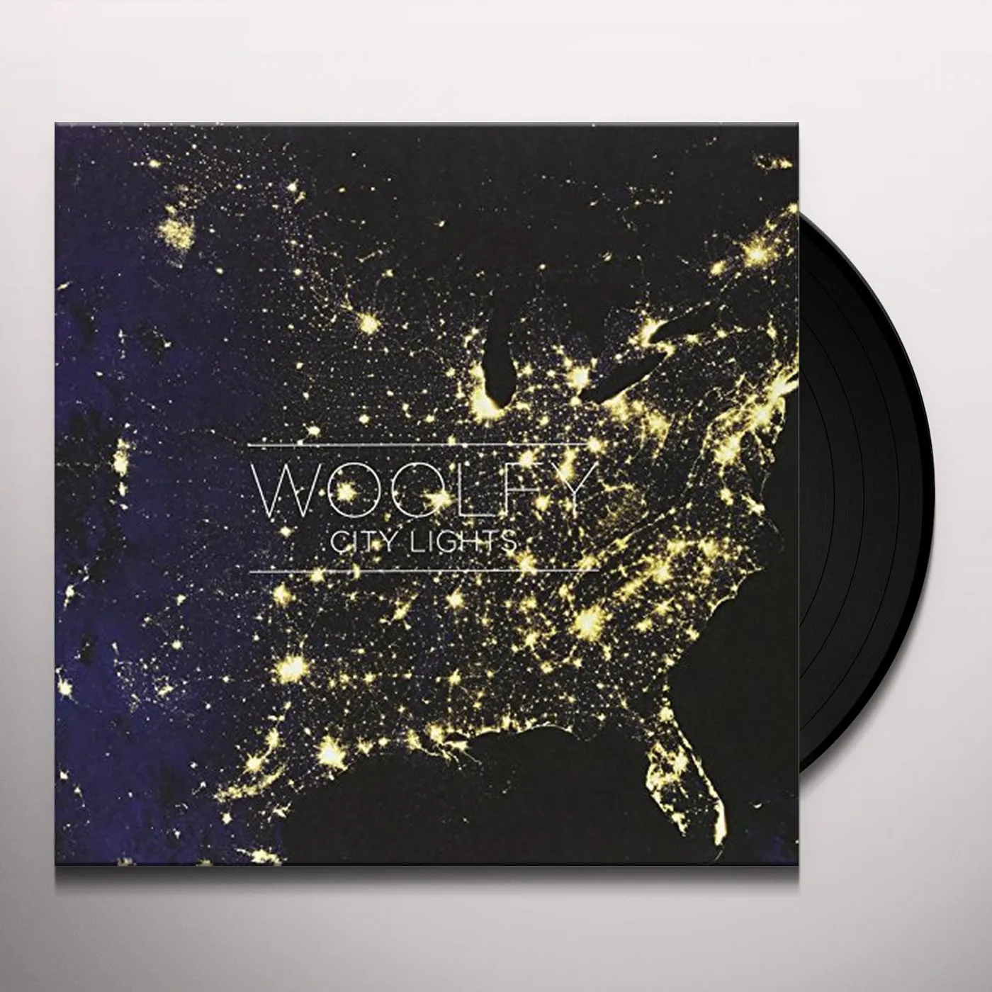 Woolfy City Lights Vinyl Record
