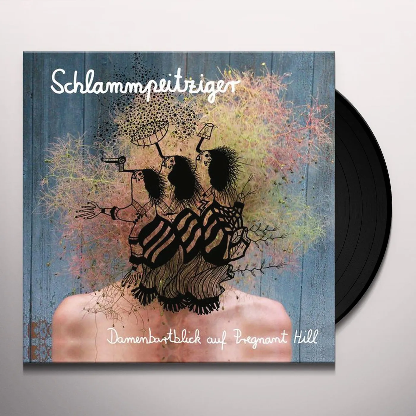 Schlammpeitziger Damenbartblick auf Pregnant Hill Vinyl Record